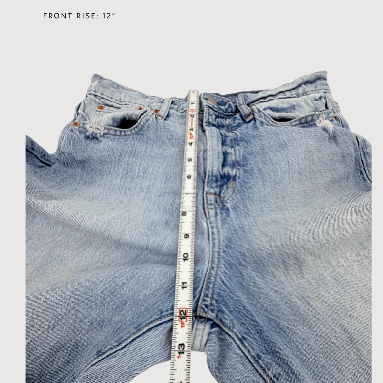Gap Gap Wide Leg Jeans Light Wash High Rise 28 Y2K Size 28" / US 6 / IT 42 - 6 Thumbnail