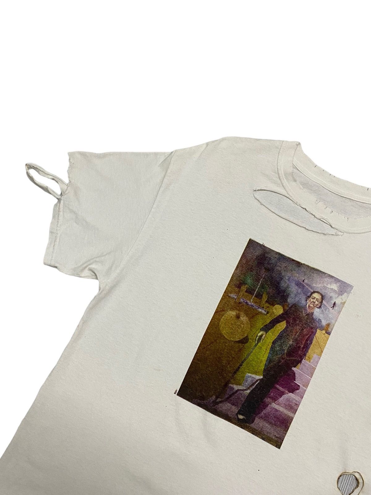 If Six Was Nine Crazy Thrash Tee Shirt Distressed Photoprint Potrait Size US M / EU 48-50 / 2 - 6 Thumbnail
