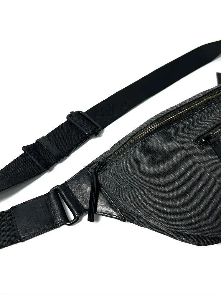 Dries Van Noten Dries Van Noten 19AW Stripes Wool Utility Bag Size ONE SIZE - 5 Thumbnail
