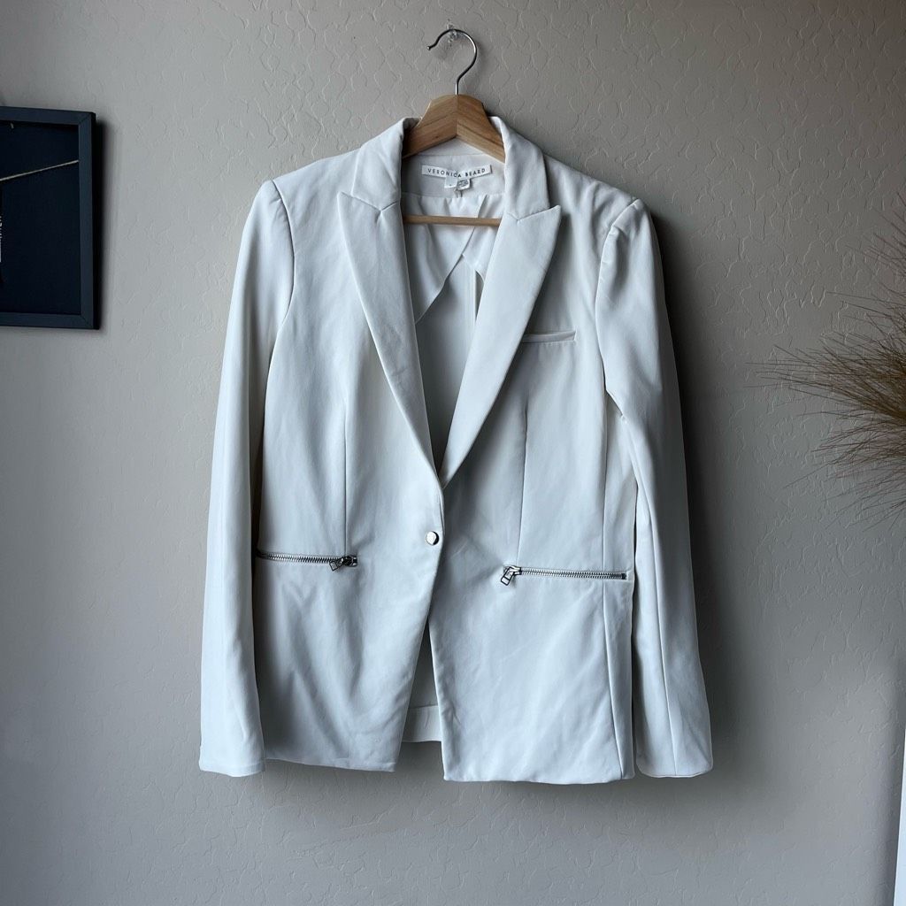 Veronica Beard Veronica Beard Blazer Schoolboy Scuba Dickey Blazer Jacket W Size M / US 6-8 / IT 42-44 - 2 Thumbnail
