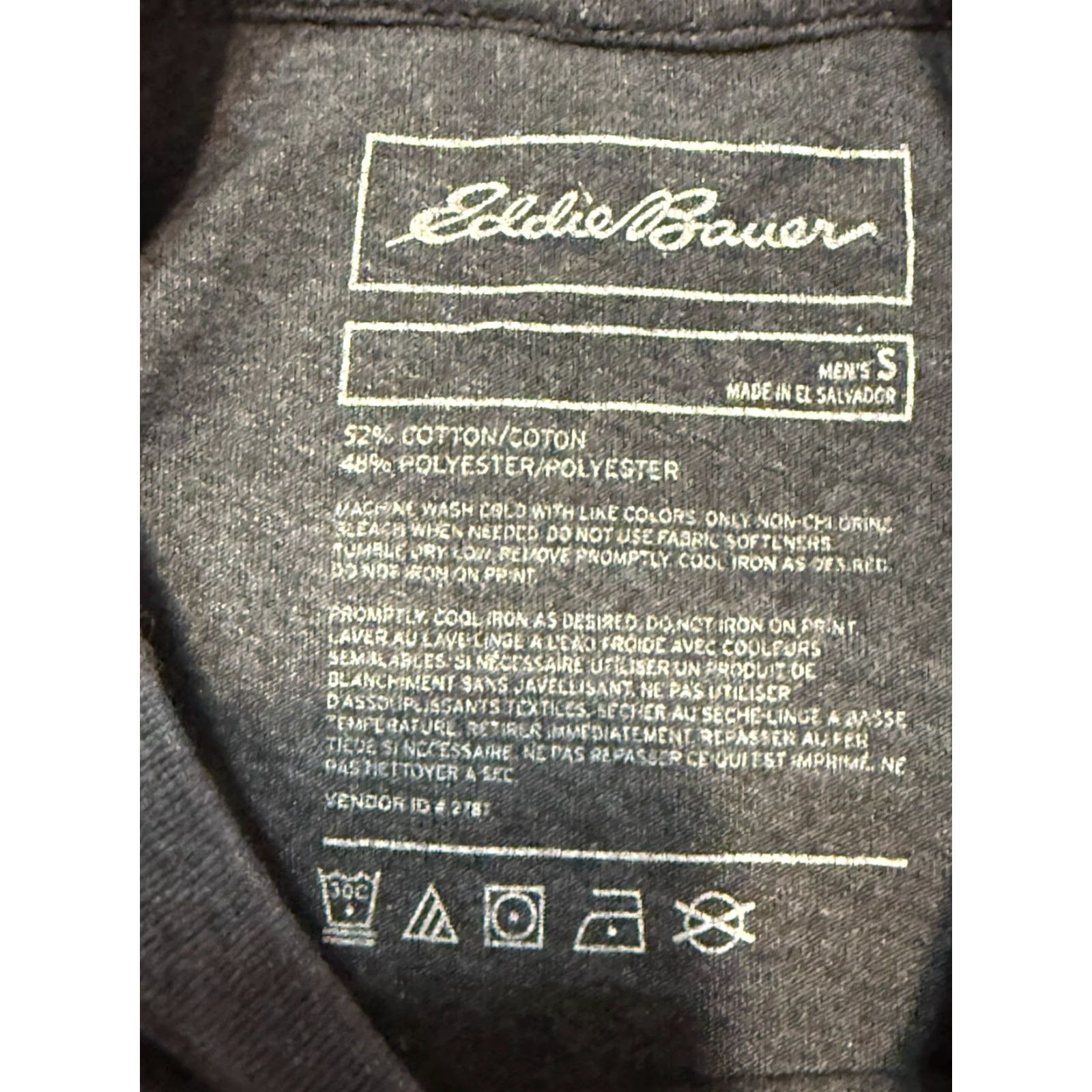 Eddie Bauer VINTAGE Eddie Bauer Shirt Men Small Gray Green Yellow "Outdoor Revival" Graphic Size US S / EU 44-46 / 1 - 6 Thumbnail
