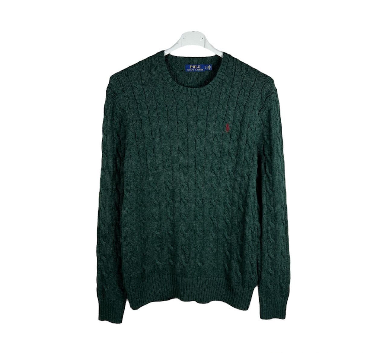 Polo Ralph Lauren Polo Ralph Lauren cable knit cotton old money sweater braid Size US S / EU 44-46 / 1 - 1 Thumbnail