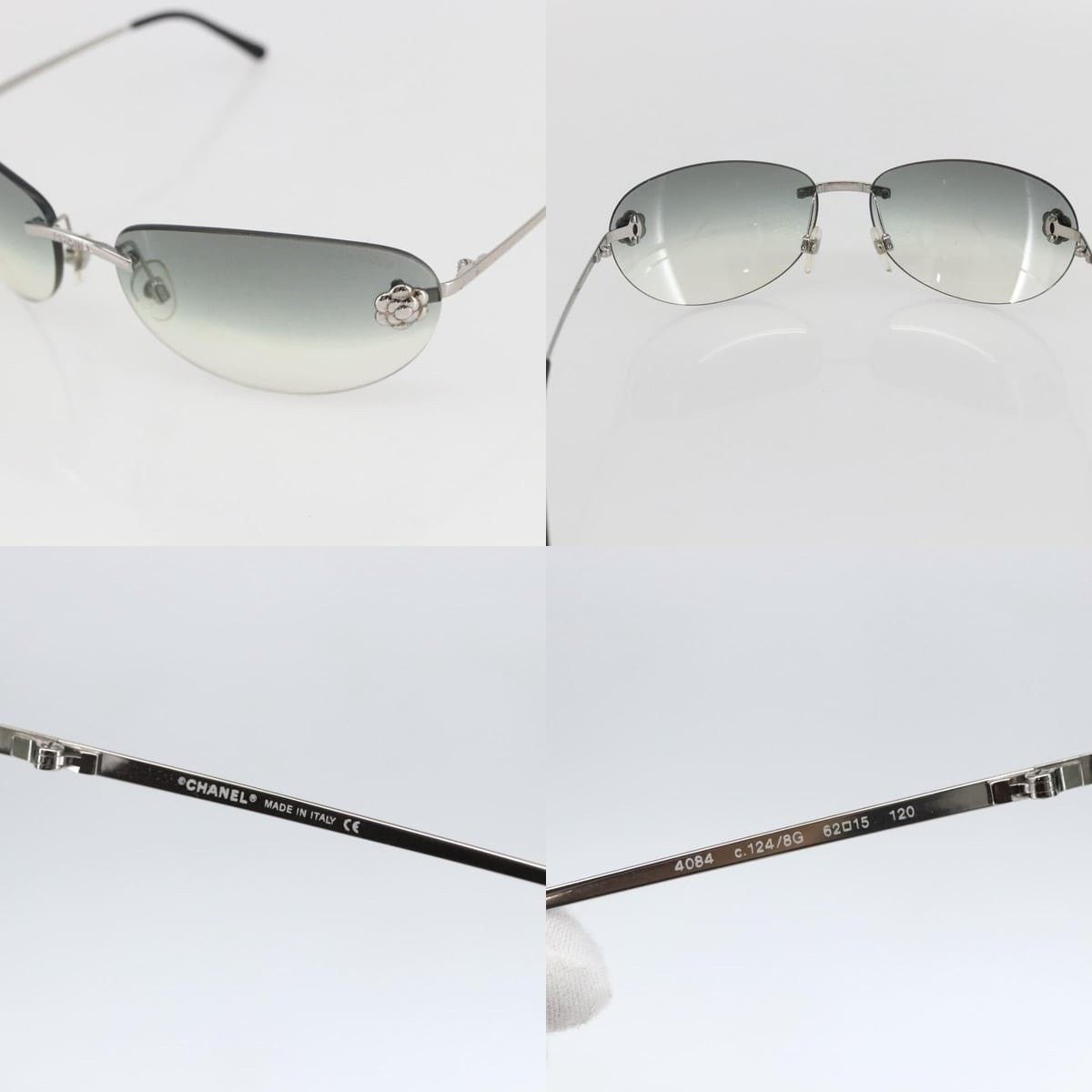Chanel Chanel CC Metal Sunglasses Size ONE SIZE - 4 Thumbnail