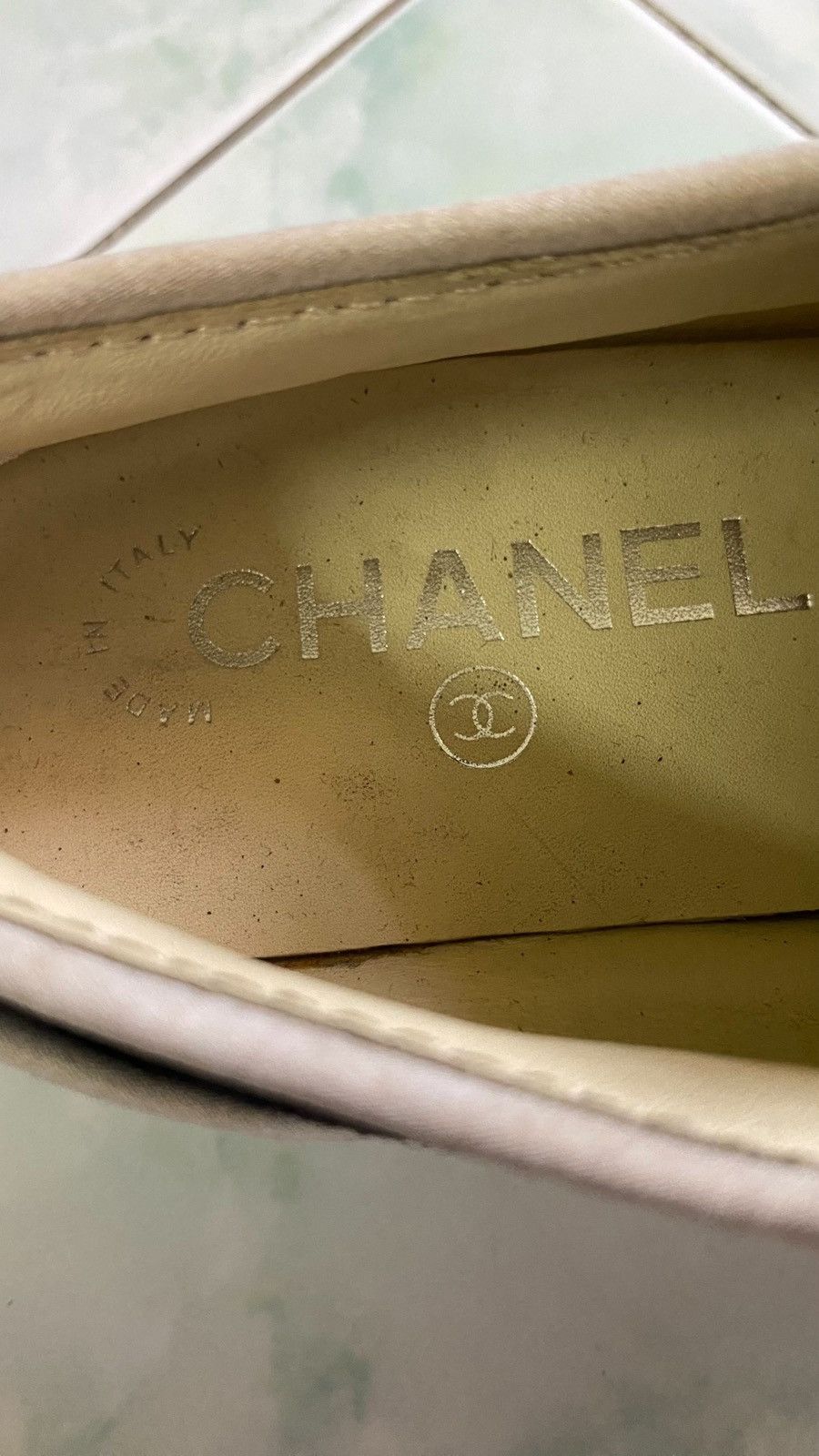 Chanel Chanel Navy Blue Size US 7 / IT 37 - 6 Thumbnail