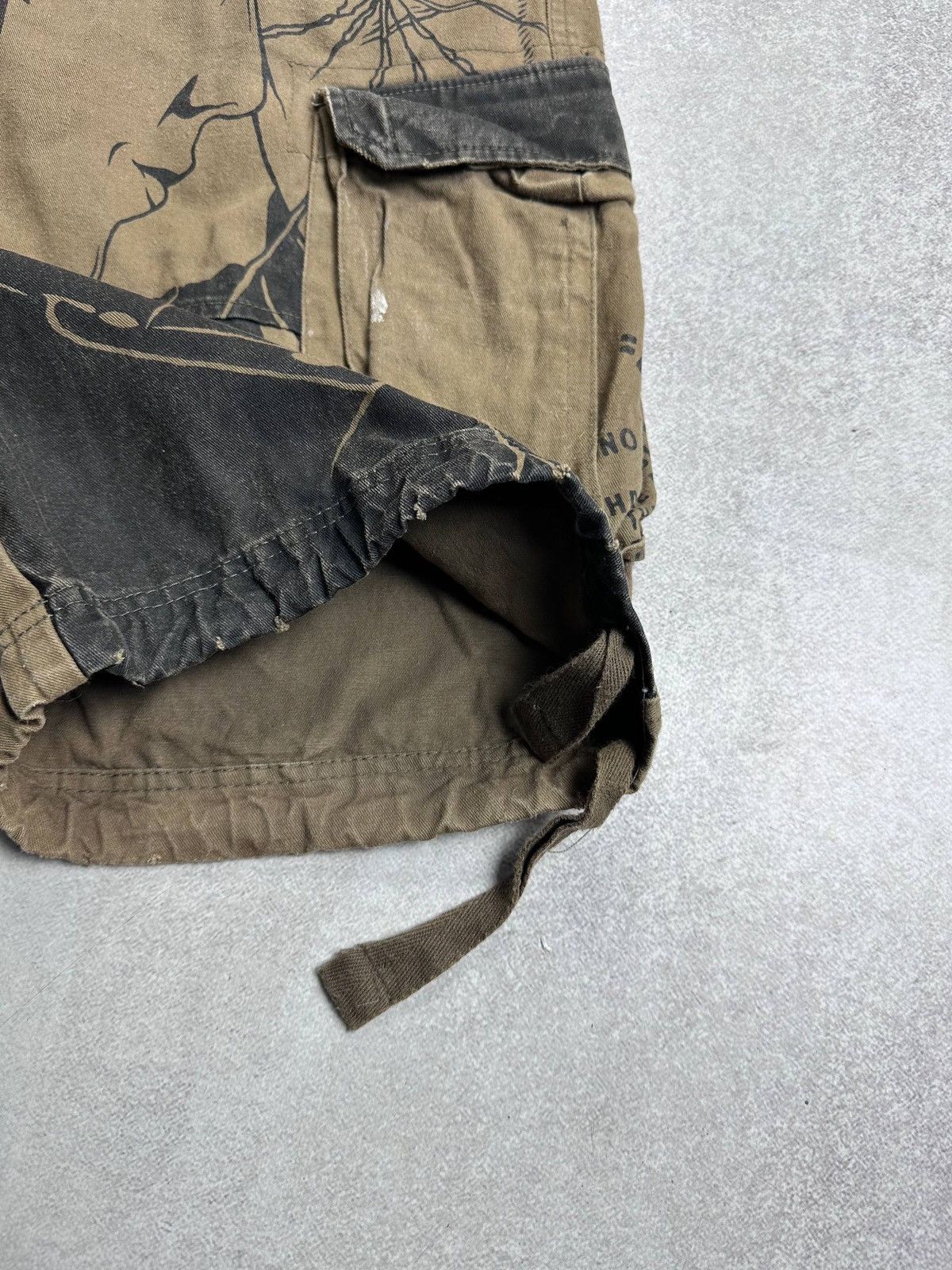 Japanese Brand Vintage Japanese Avantgarde Cargo Pants 34 L Size US 34 / EU 50 - 5 Thumbnail