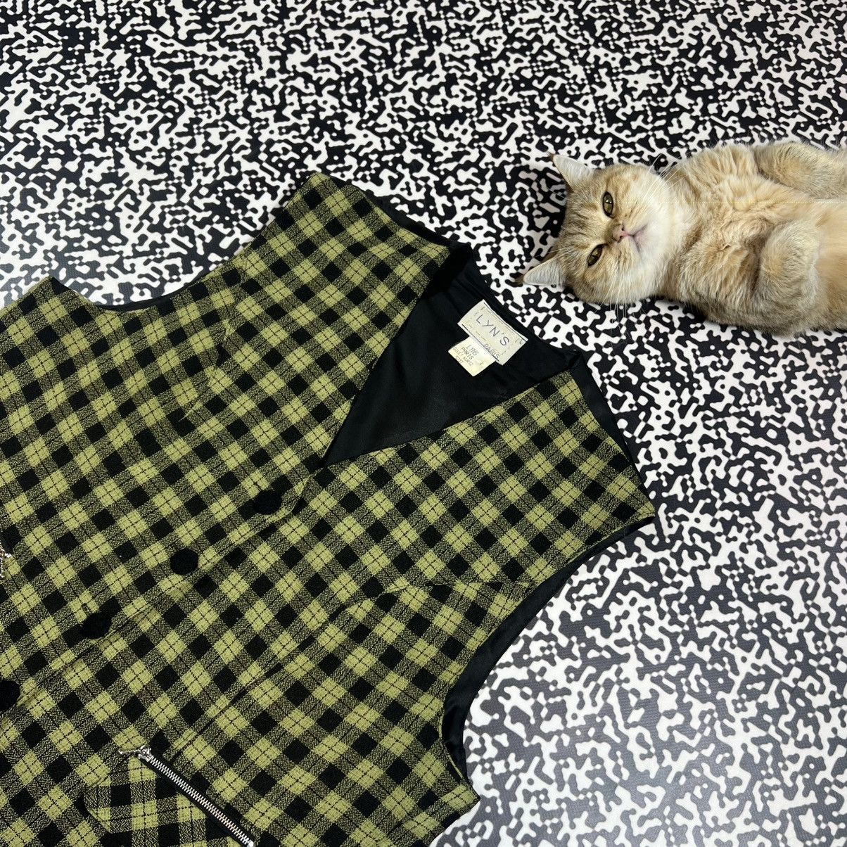 Vintage Vintage 90s Lyns Retro Luxury Style Classic Casual Vest Size S / US 4 / IT 40 - 2 Thumbnail