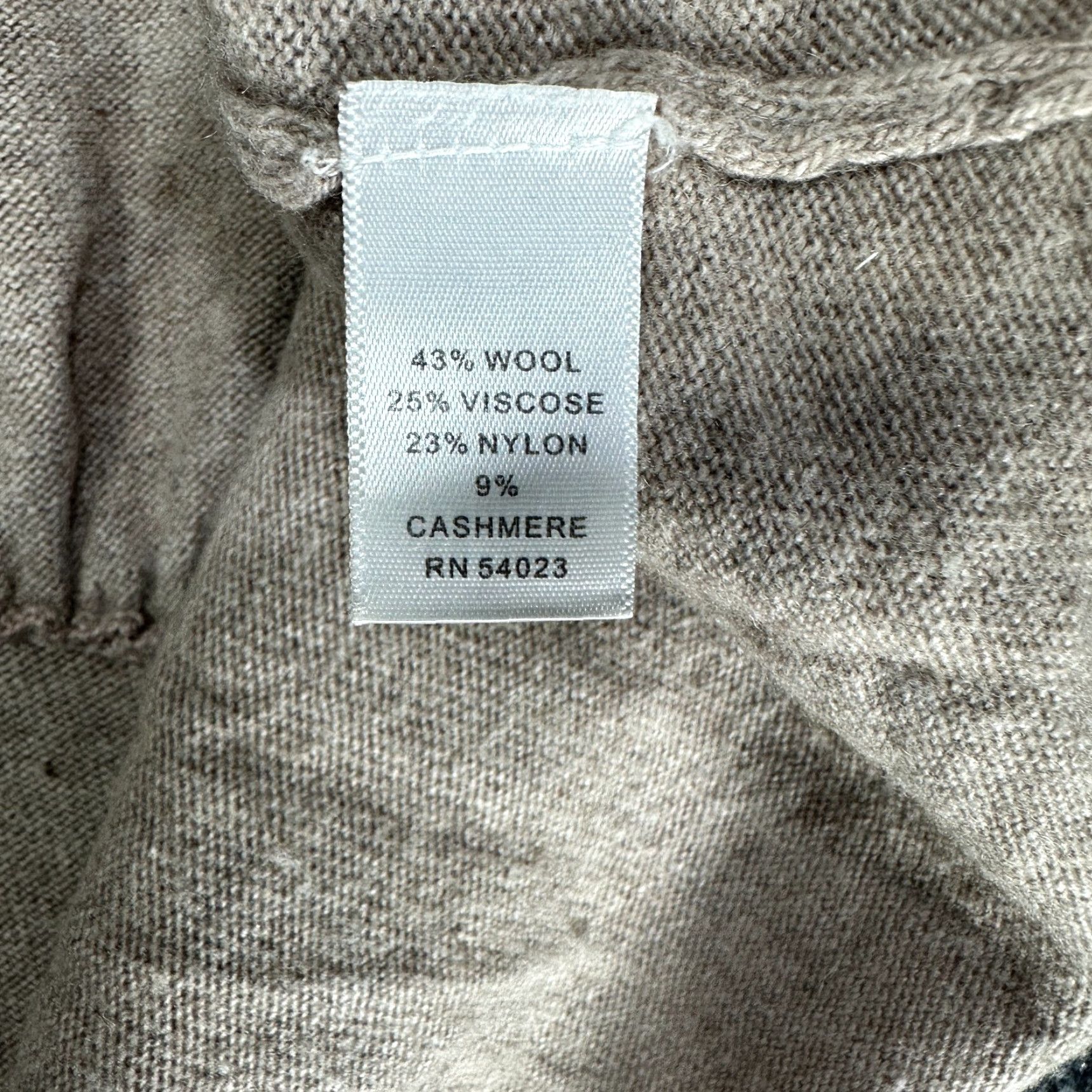Banana Republic Banana Republic Cardigan Sweater Women Small Tan Wool Blend Open V-Neck Knit Casual Size S / US 4 / IT 40 - 5 Thumbnail