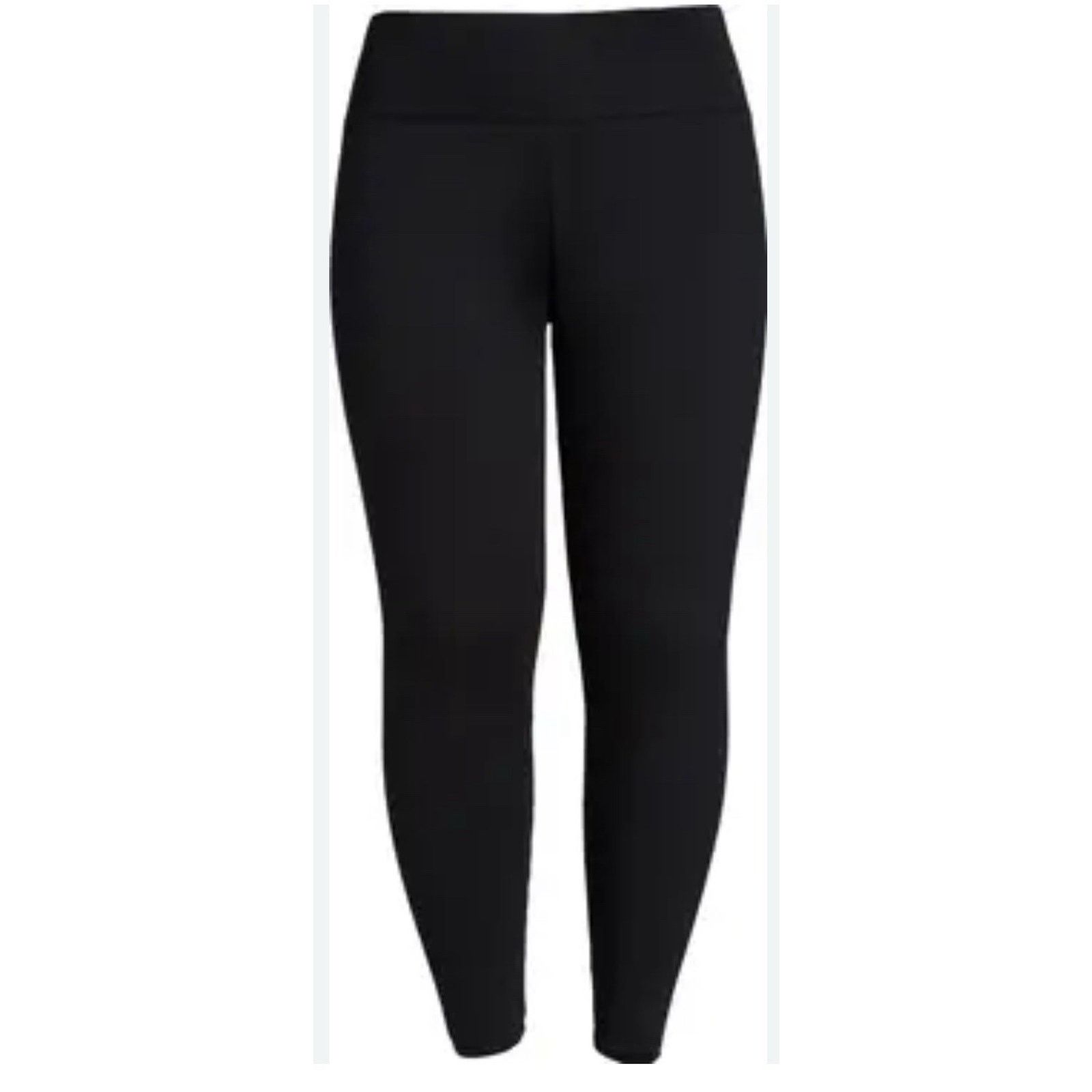 Eileen Fisher Eileen Fisher Crop Leg Crepe tencel Pants 3X Black A003096 Size 36" / US 14 / IT 50 - 1 Thumbnail