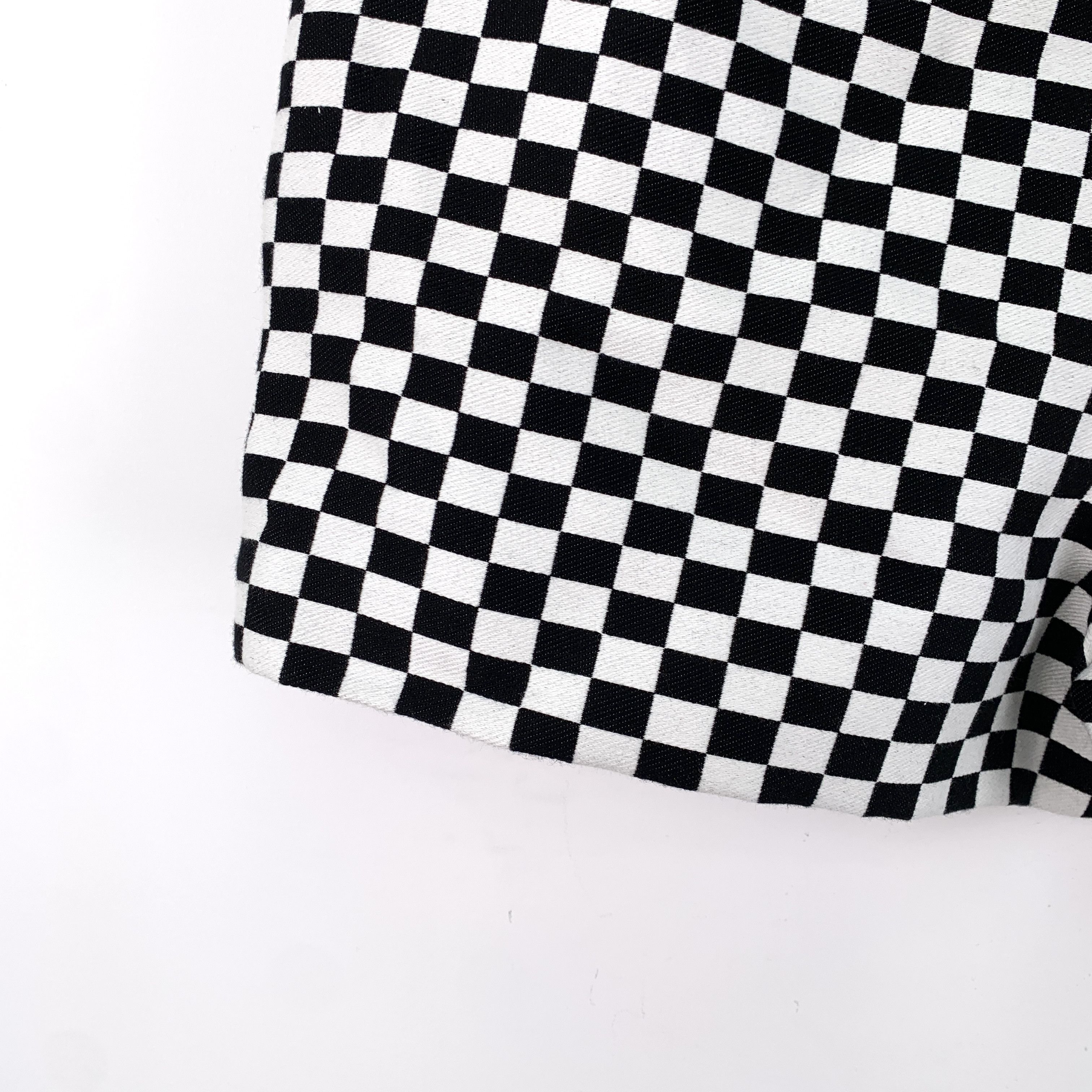 Dior Christian Dior Checkered Cotton Shorts (Size M) Size 40" / US 18 - 4 Thumbnail