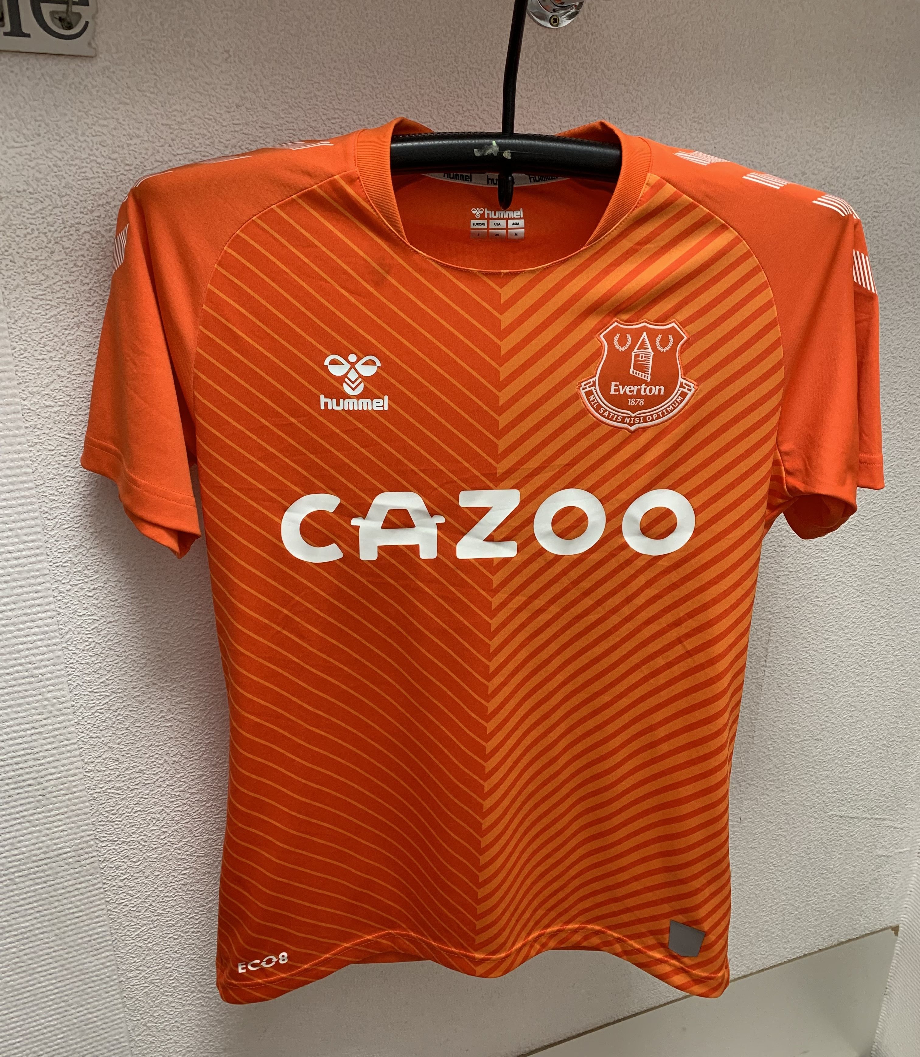 Hummel Everton hummel soccer jersey CAZ00 orange Rooney S Size US S / EU 44-46 / 1 - 1 Thumbnail