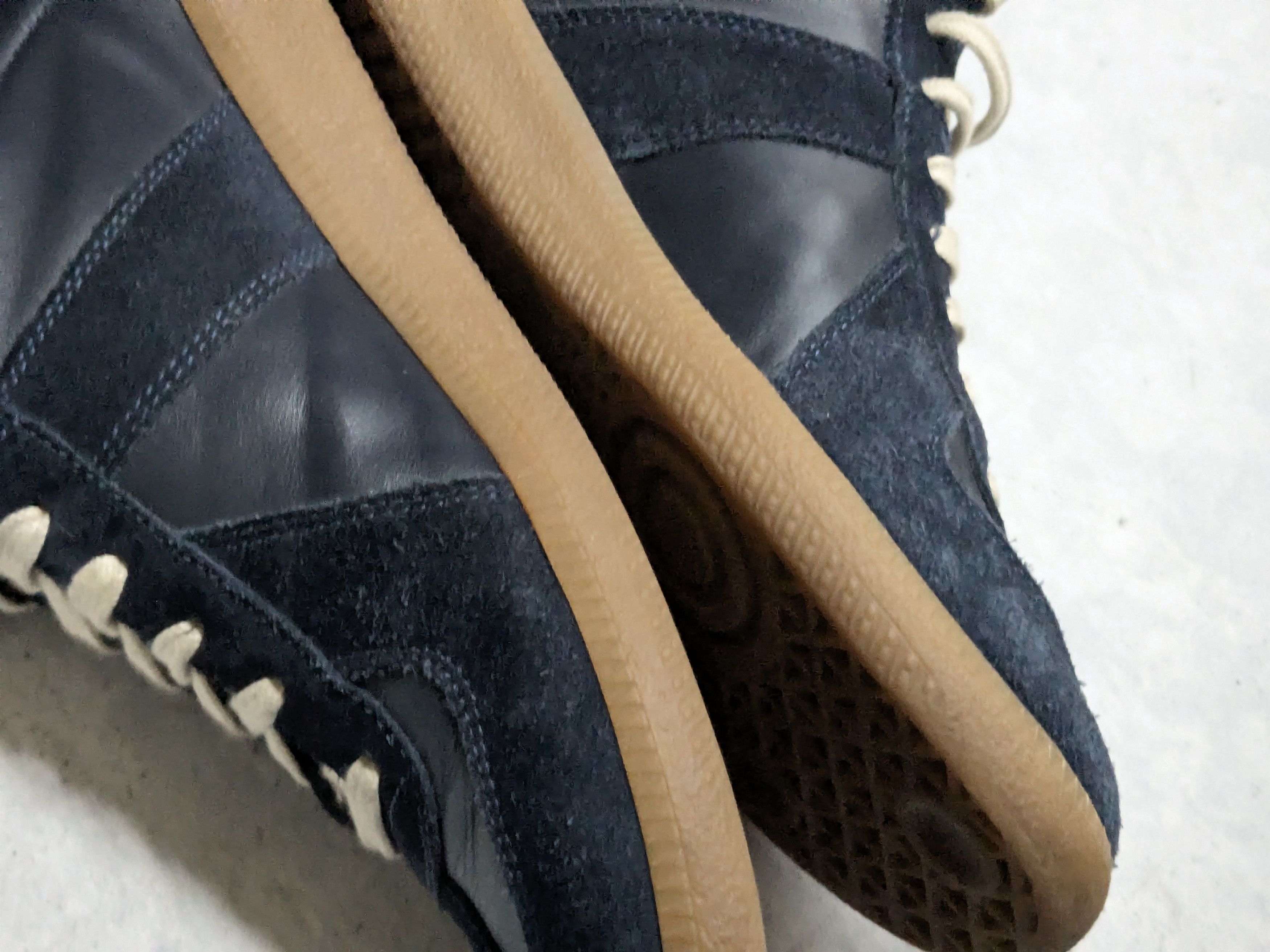 Maison Margiela Maison Margiela GAT Replica Navy Blue 9 42 High Tops Size US 13 / EU 46 - 8 Thumbnail