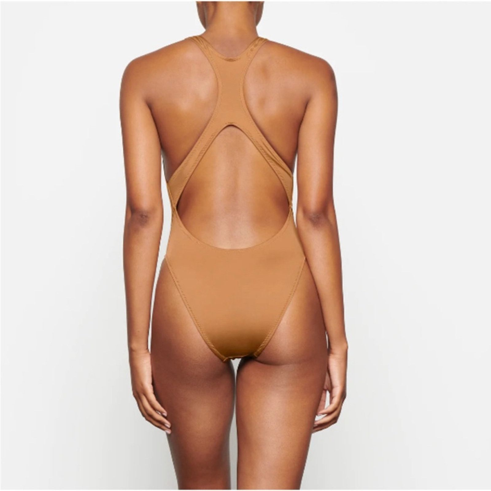 SKIMS SKIMS Swim Cut Out Monokin One Piece Swimsuit Women's XL Size ONE SIZE - 5 Thumbnail