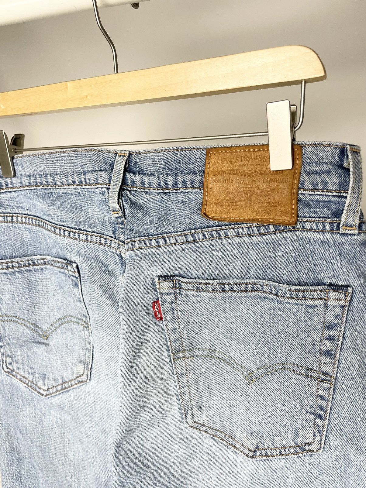 Levi's Levi’s 514 Vintage Light Blue Jeans Denim Pants Size US 30 / EU 46 - 3 Thumbnail