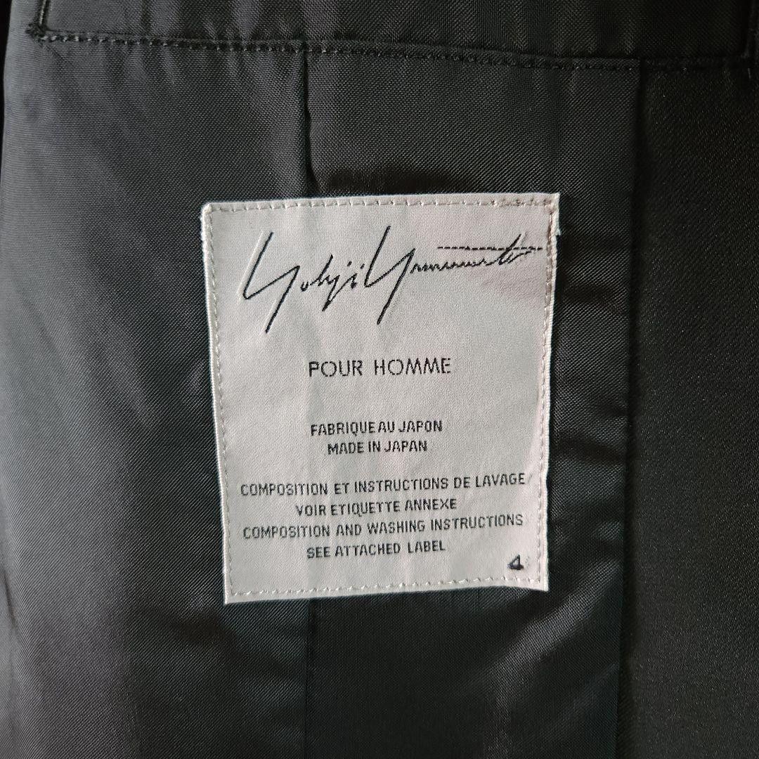Yohji Yamamoto Pour homme archive 09ss wool tailored jacket HV-J27-102 Size US XL / EU 56 / 4 - 7 Thumbnail