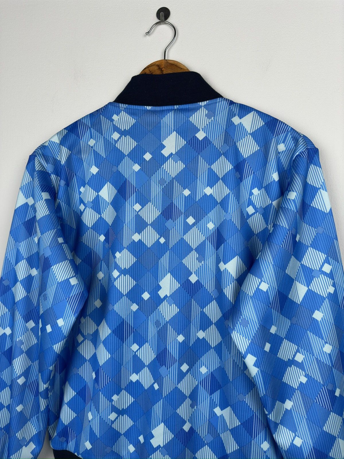 Vintage SCORE DRAW 90 England Retro Track Top Jacket Soccer Size US S / EU 44-46 / 1 - 12 Thumbnail