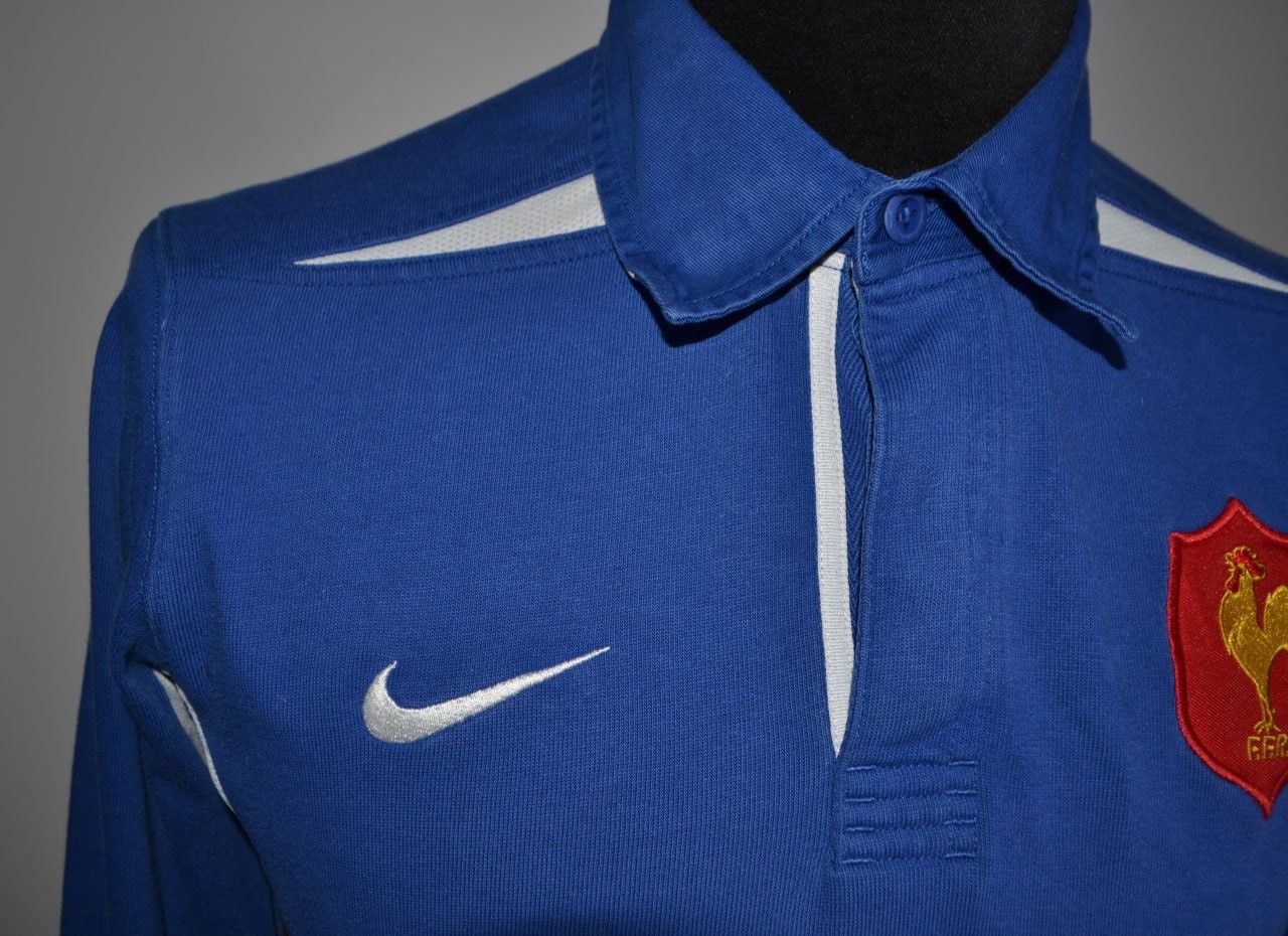 Nike × Vintage Vintage Nike France Rugby Union Jersey Long Sleeve Shirt Size US M / EU 48-50 / 2 - 4 Thumbnail