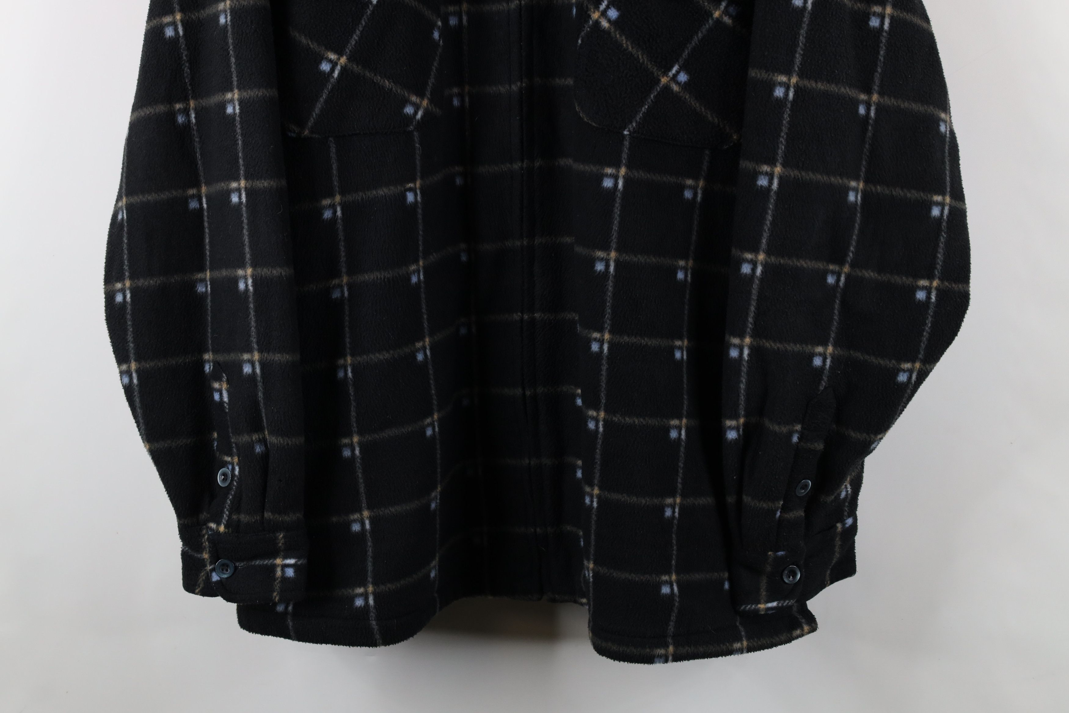 Vintage Vintage 90s Streetwear Pile Fleece Lined Full Zip Jacket Size US XXL / EU 58 / 5 - 3 Thumbnail