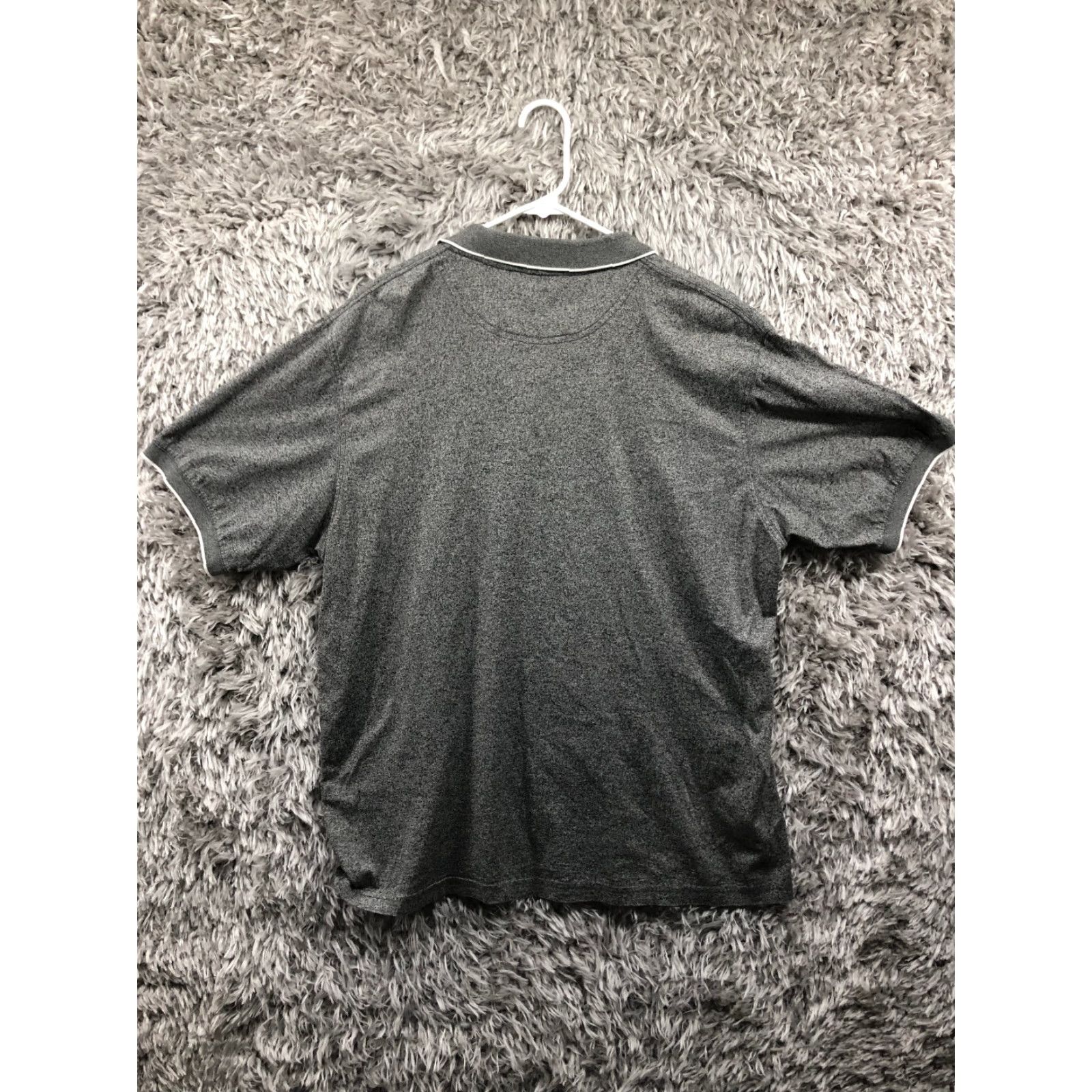 Vintage Toscano Polo Shirt Mens L Short Sleeve Pullover Gray Collared Golf Logo Knit Cotton Blend Regular Size US L / EU 52-54 / 3 - 7 Thumbnail