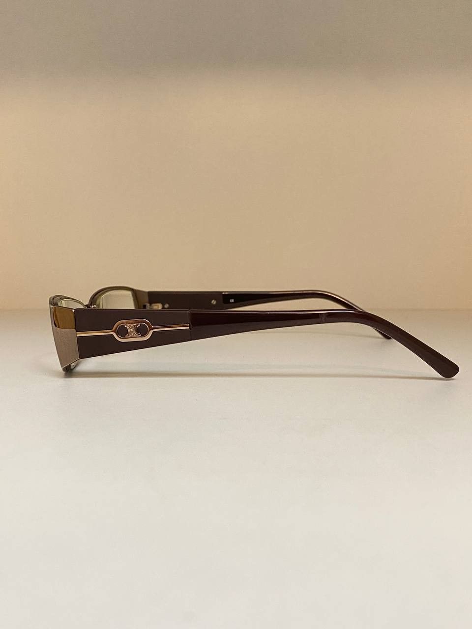 Celine Celine Retro Square Bayonetta Logo Vintage Y2K Eyeglasses Size ONE SIZE - 5 Thumbnail