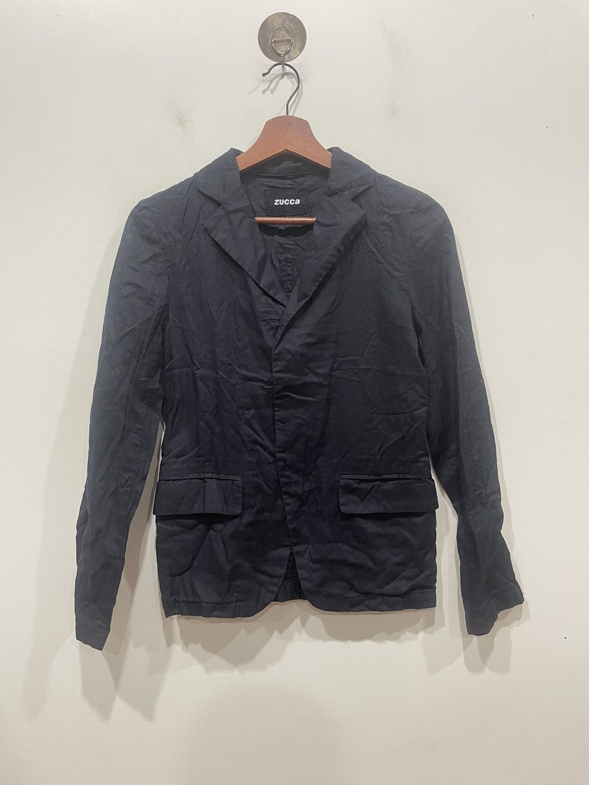 Zucca Zucca Black Blazer Size S / US 4 / IT 40 - 1 Thumbnail