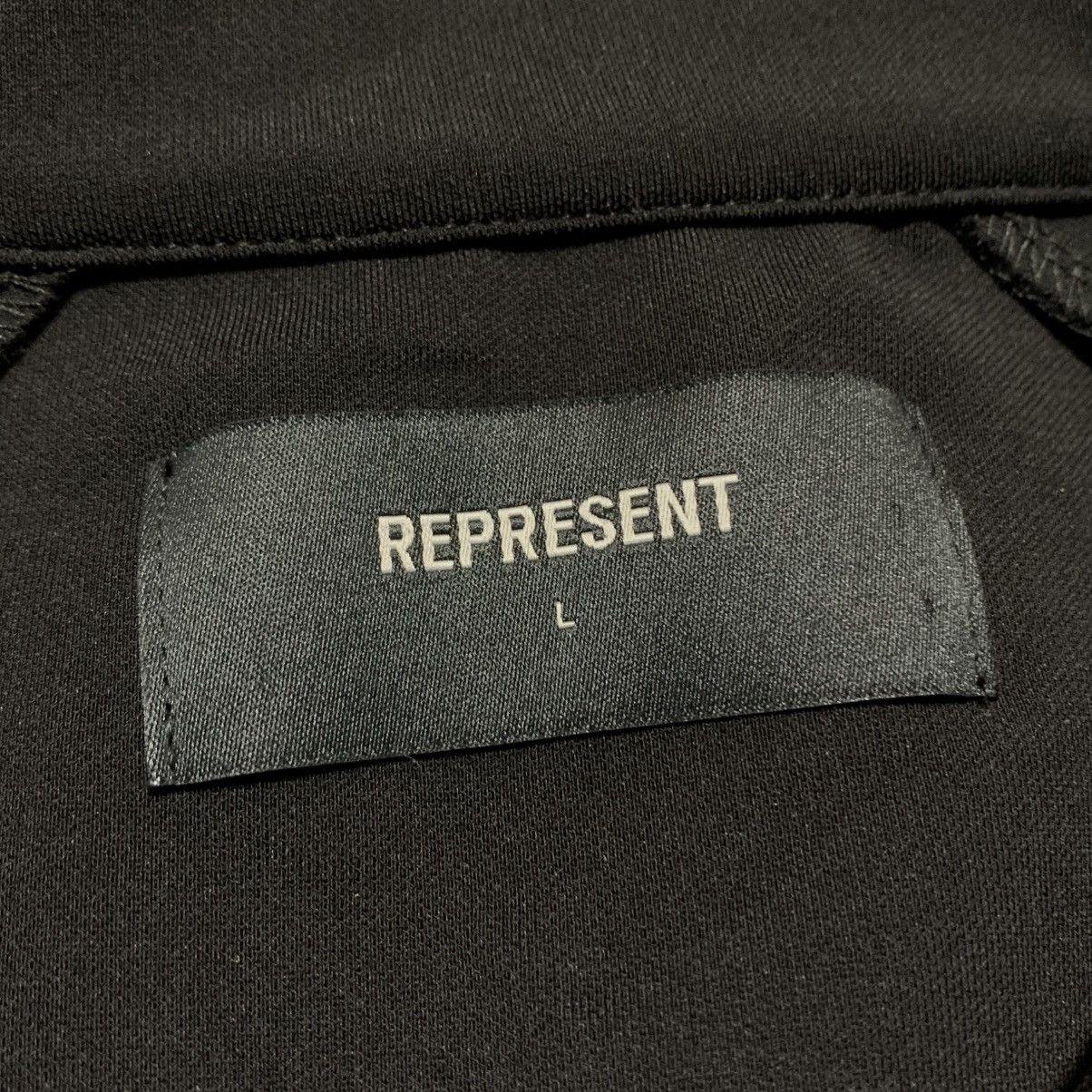 Represent Clo. Represent Large Track Jacket Yellow Stripe Black Zip Jacket Size US L / EU 52-54 / 3 - 6 Thumbnail