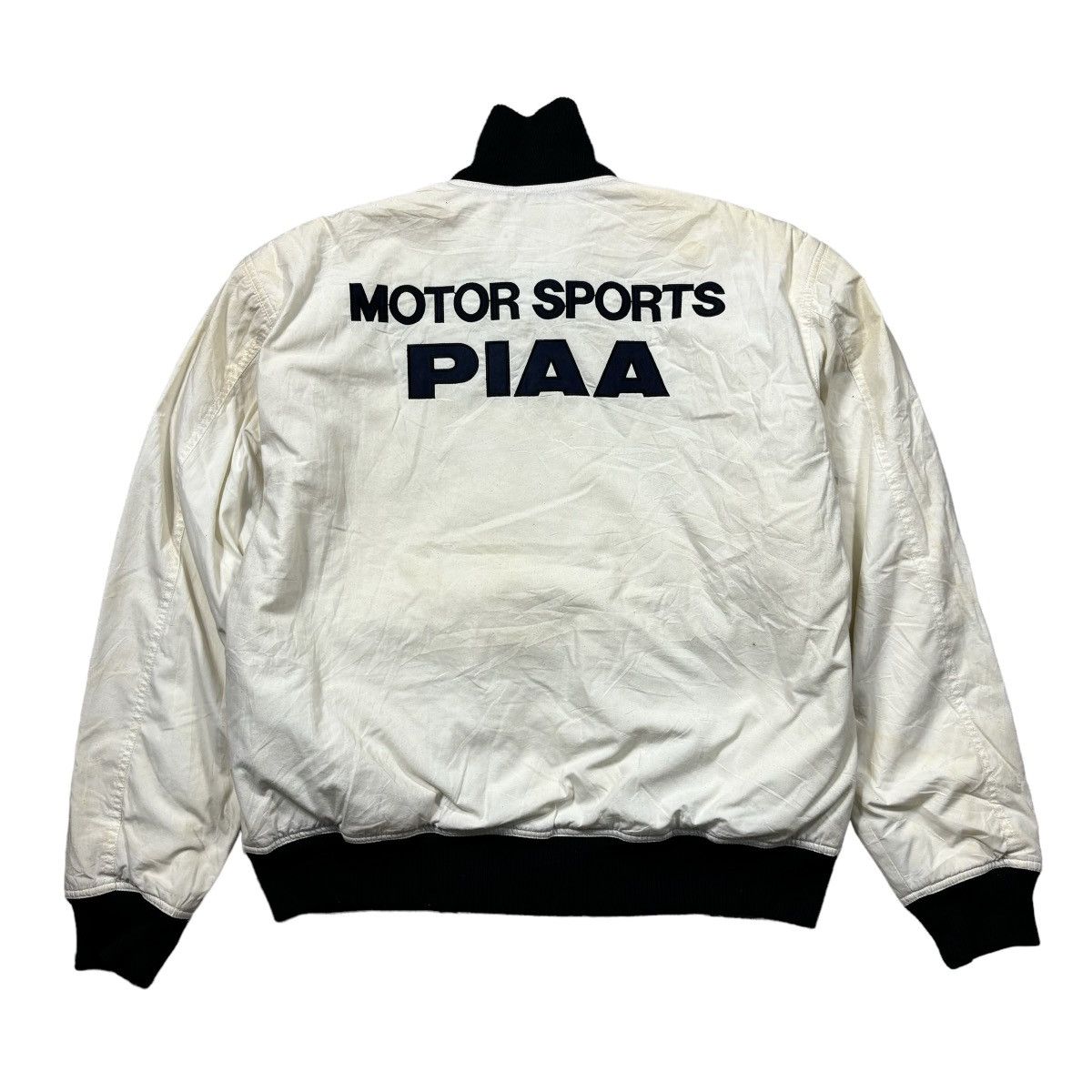 Gear for Sports Vintage Piaa Motor Sports Bomber Jacket Size US L / EU 52-54 / 3 - 4 Thumbnail