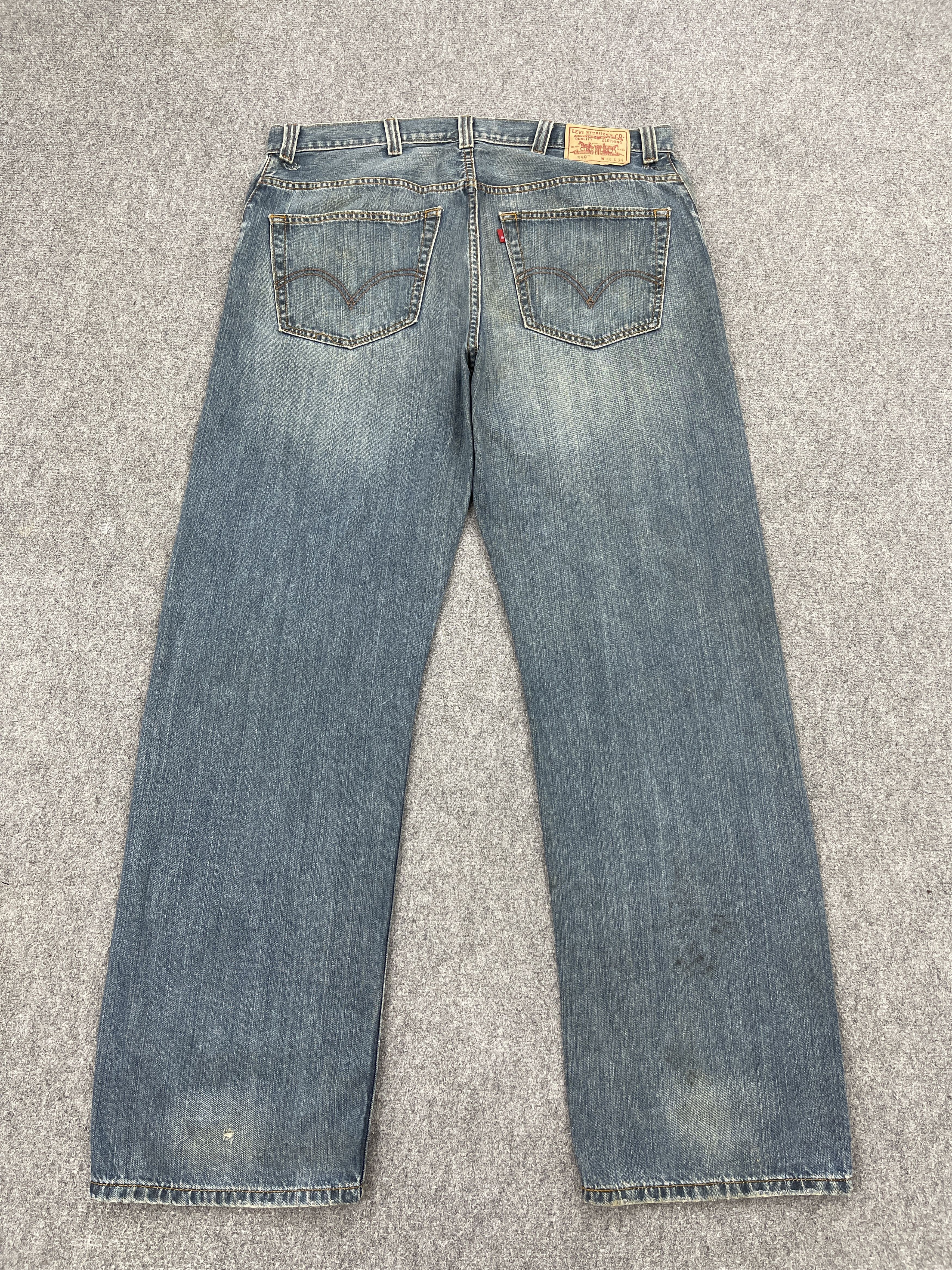 Levi's Faded Blue Vintage Levis 559 Jeans DP2558 Size US 38 / EU 54 - 3 Thumbnail