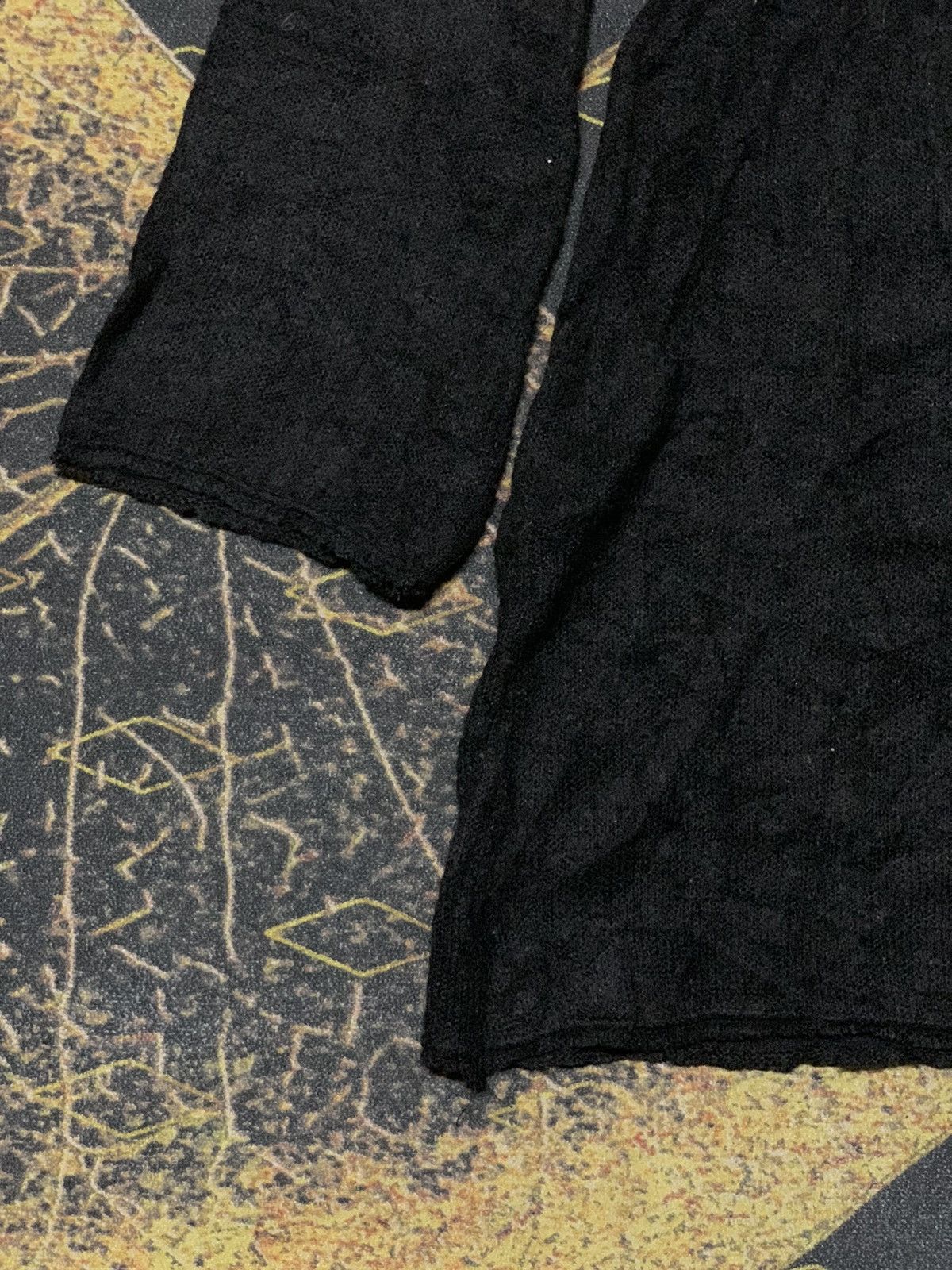 14th Addiction × If Six Was Nine × Japanese Brand 💥Archive💥GOA Wool Knit Long Sweater Wide Arm Rare 💥💥 Size ONE SIZE - 5 Thumbnail
