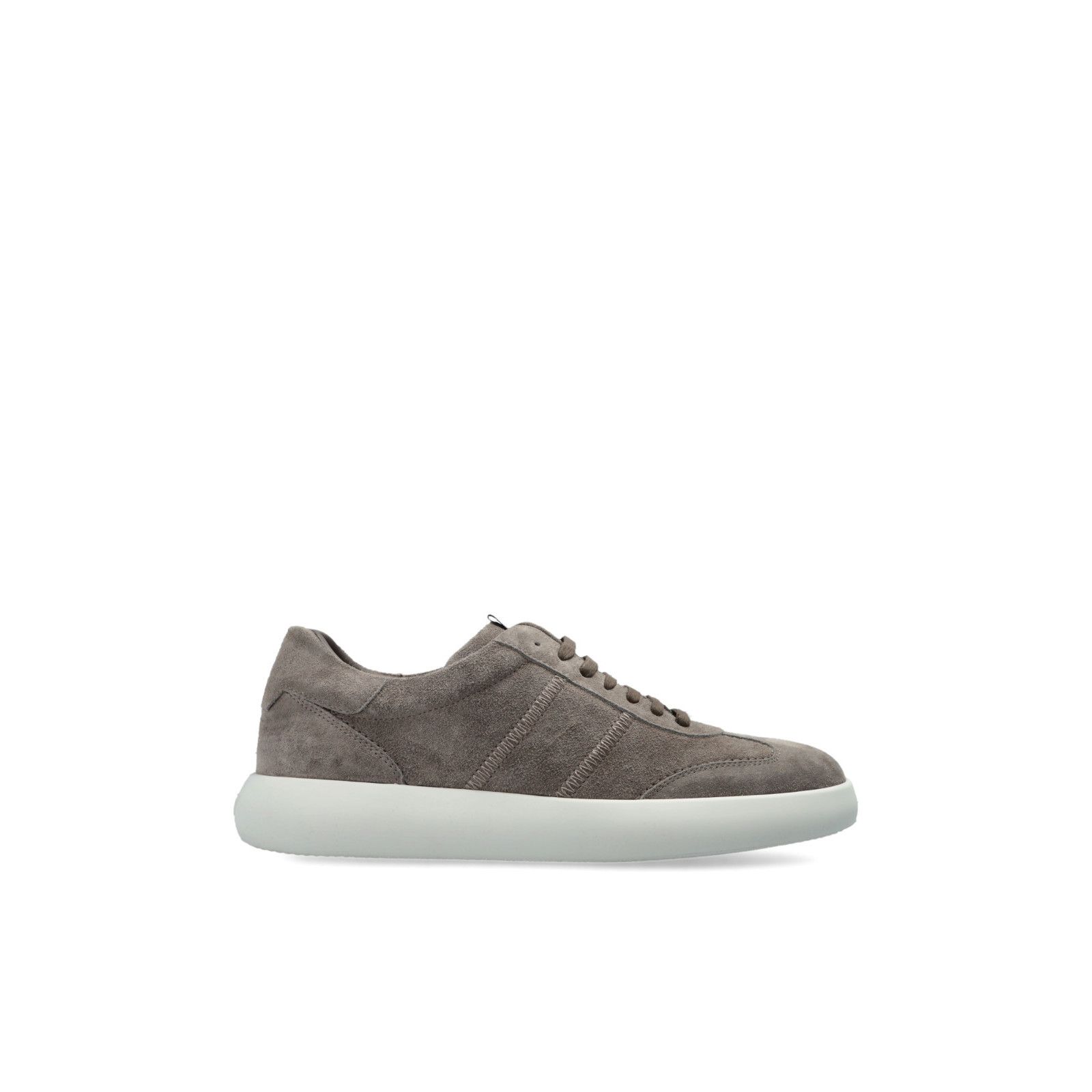 Brioni Midnight Blue Suede Primavera Lowtop Sneakers | Grailed