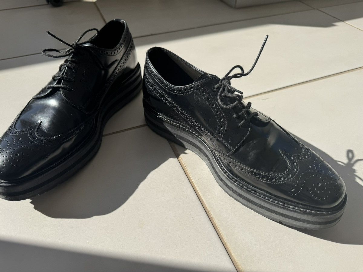 Prada PRADA BROGUE SHOES Size US 8 / EU 41 - 6 Thumbnail