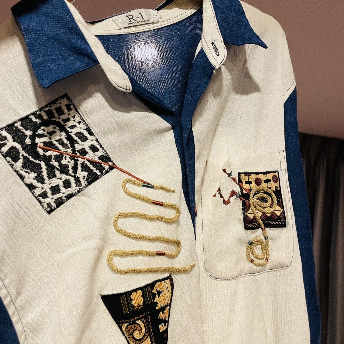 Vintage Vintage R1 Handmade Sailor Shirt Size US M / EU 48-50 / 2 - 4 Thumbnail