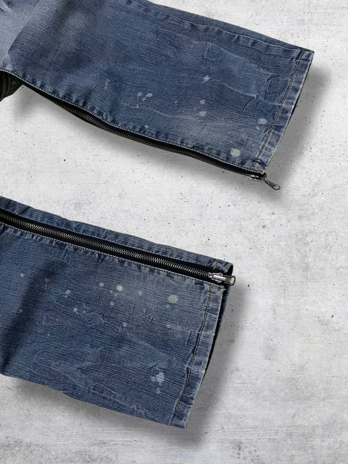 PPFM VINTAGE PPFM DESIGNER JAPAN ARCHIVE ANARCHY REVERSIBLE DENIM Size US 32 / EU 48 - 5 Thumbnail