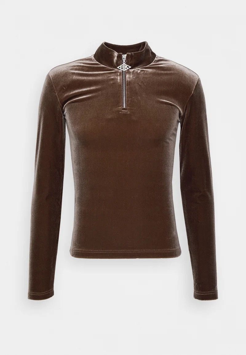 Han Kjobenhavn !DS! SS22 Han Kjobenhavn Half Zip Sharp Brown Long sleeve Size US M / EU 48-50 / 2 - 4 Thumbnail