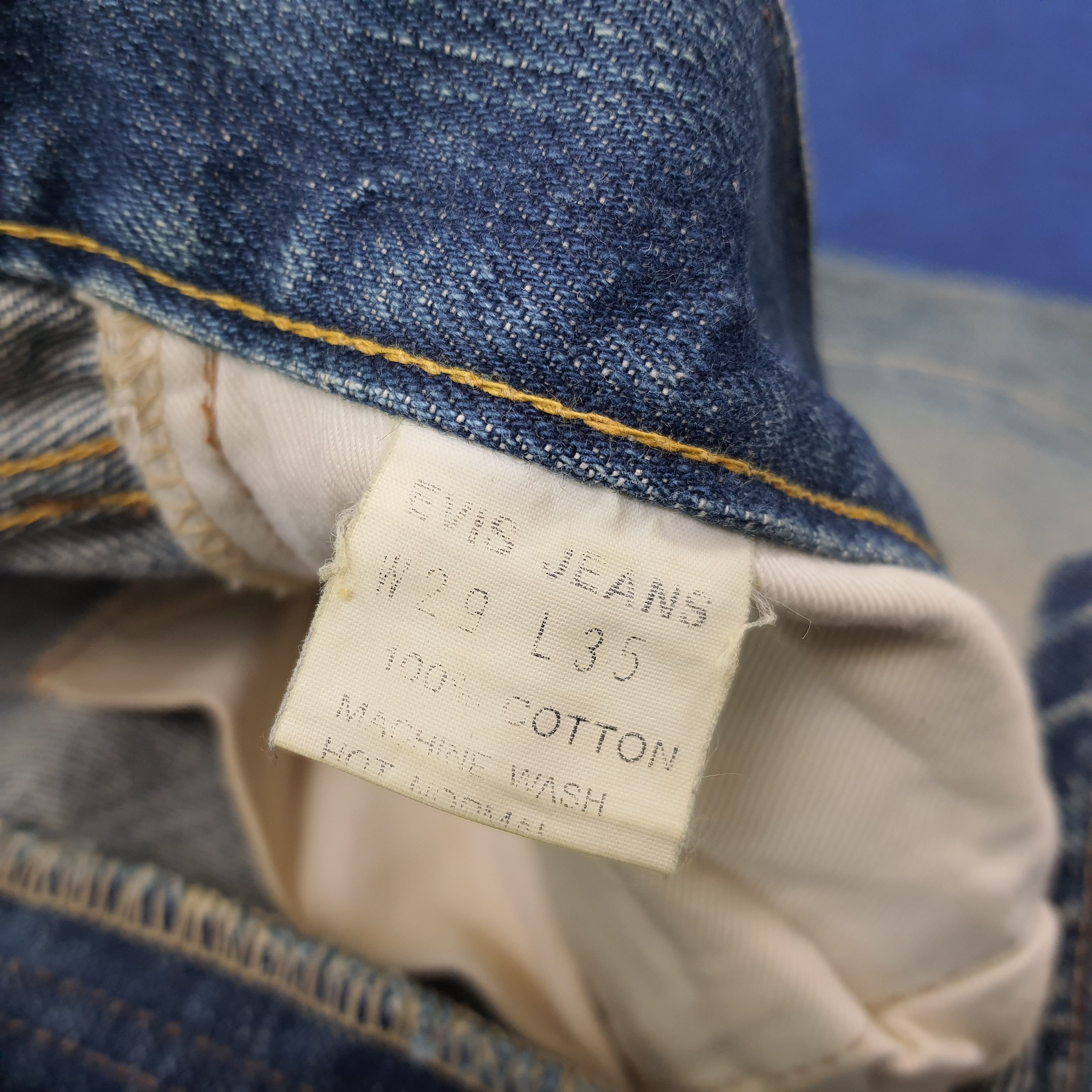 Evisu × Japanese Brand × Vintage Vintage Evis Salvadge Japan Custom Daicock Jeans C235N26 Size US 28 / EU 44 - 10 Thumbnail