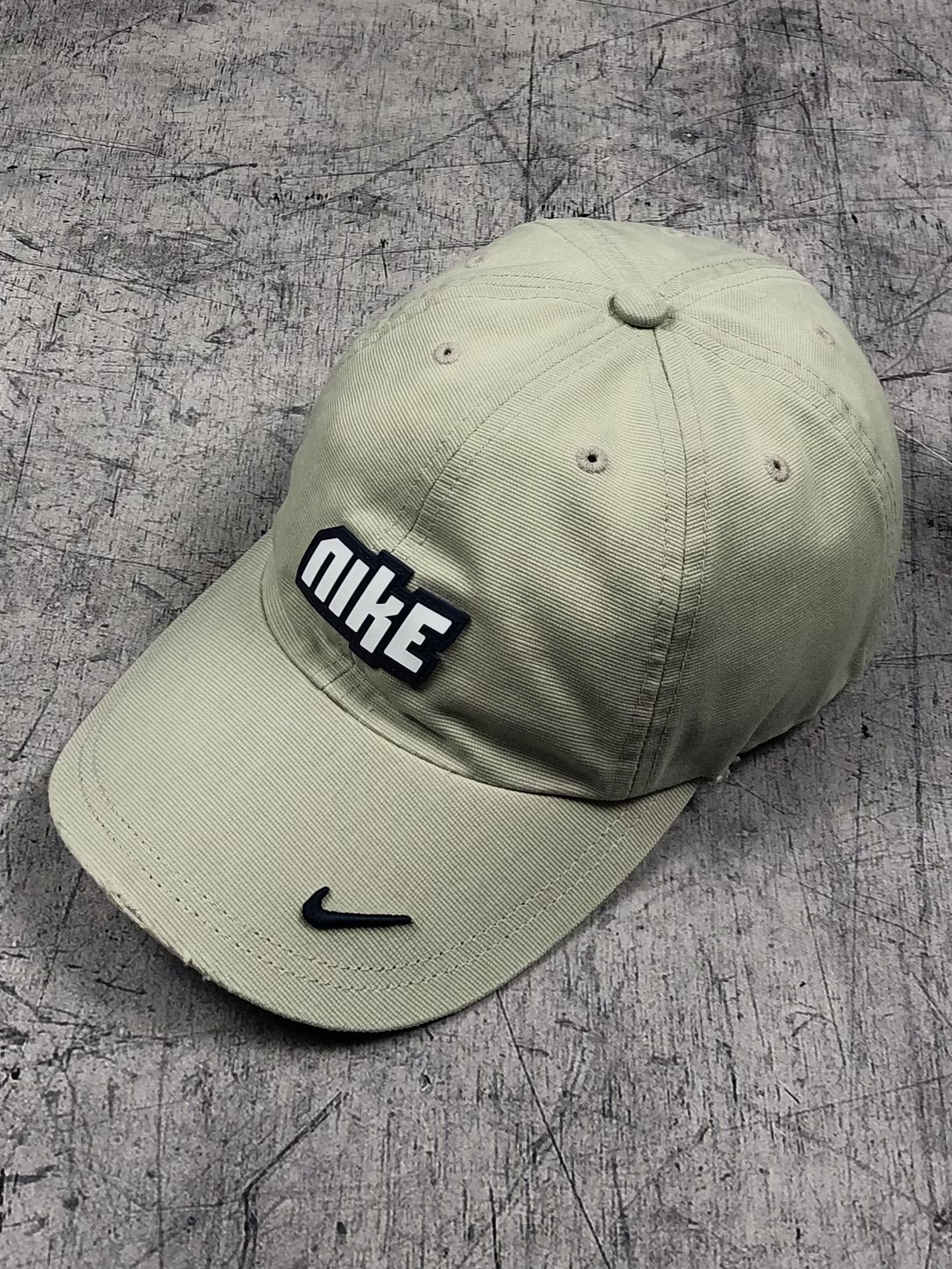 Nike Y2K Nike Double Swoosh Vintage Cap Size ONE SIZE - 1 Thumbnail
