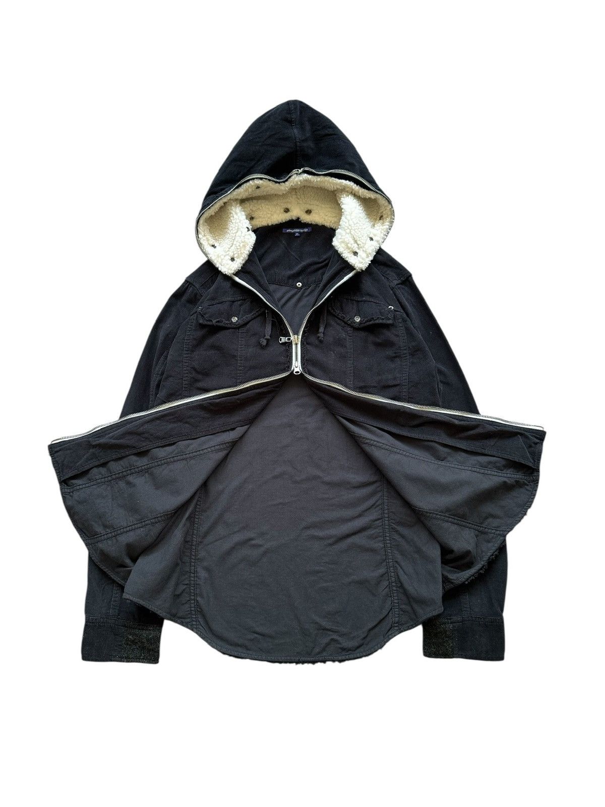 semanticdesign 00’s Semanticdesign v-kei gimp zipper hoodie Size US L / EU 52-54 / 3 - 4 Thumbnail
