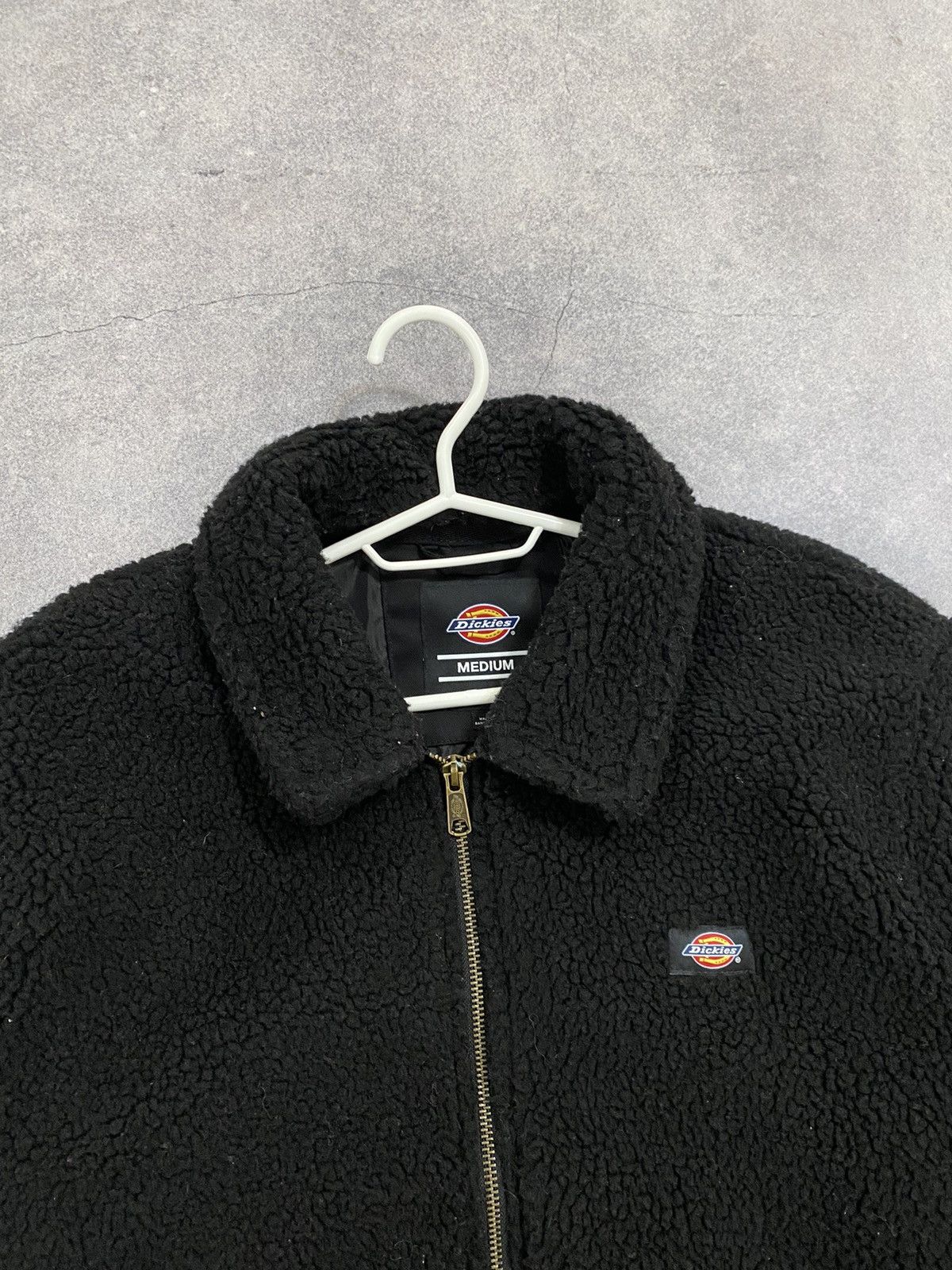 Dickies Dickies Black Sherpa Jacket Zip Up Size US M / EU 48-50 / 2 - 6 Thumbnail