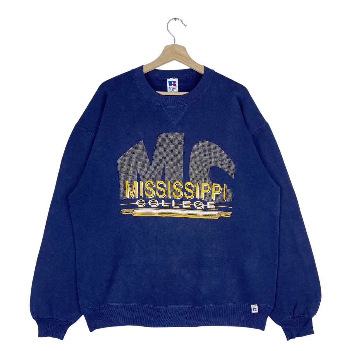 Vintage 90’s Mississippi College Sweatshirt Size US L / EU 52-54 / 3 - 1 Thumbnail