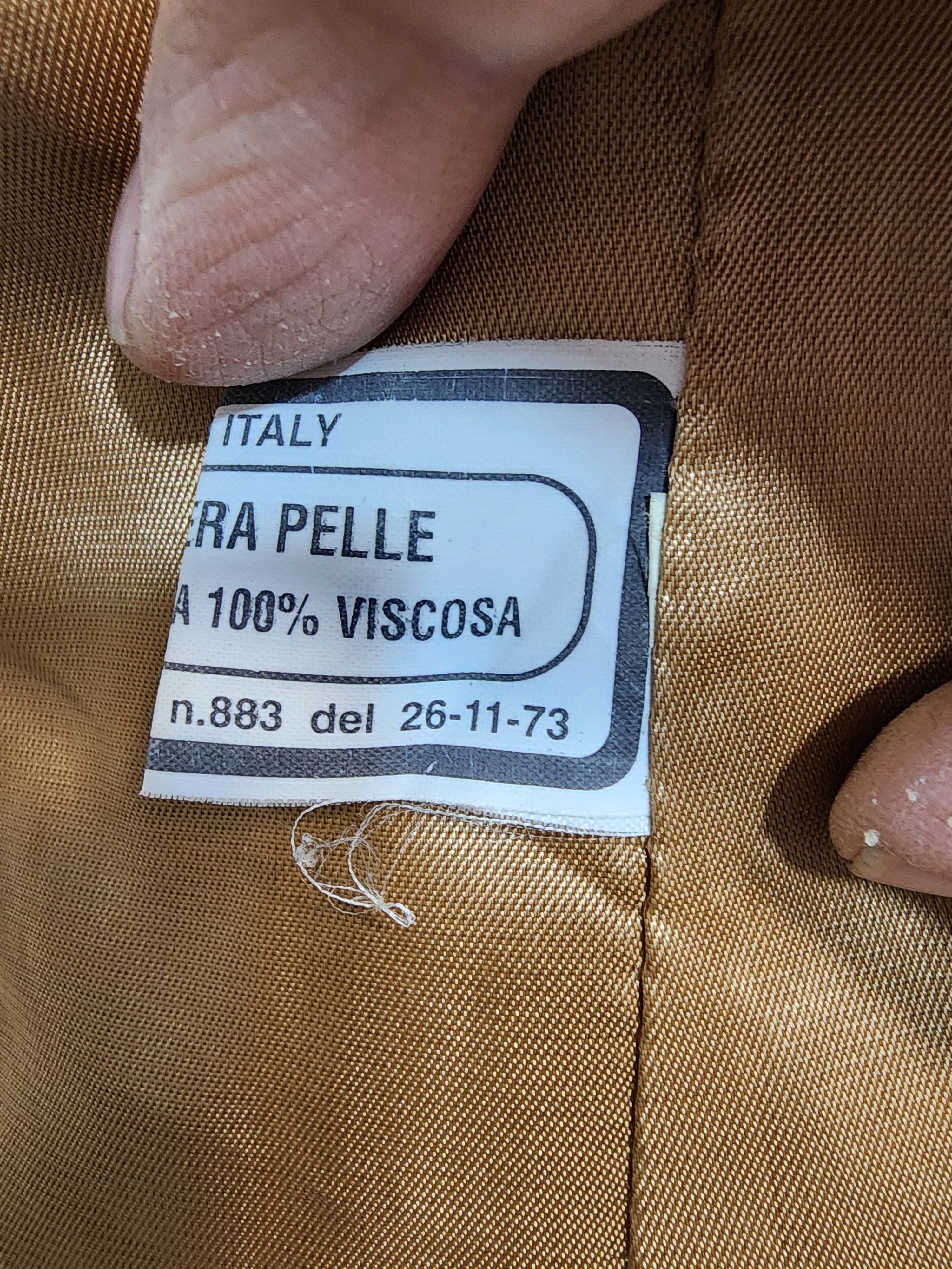 Other Yellow Leather Jacket: Women's Zipper Up Size S / US 4 / IT 40 - 9 Thumbnail