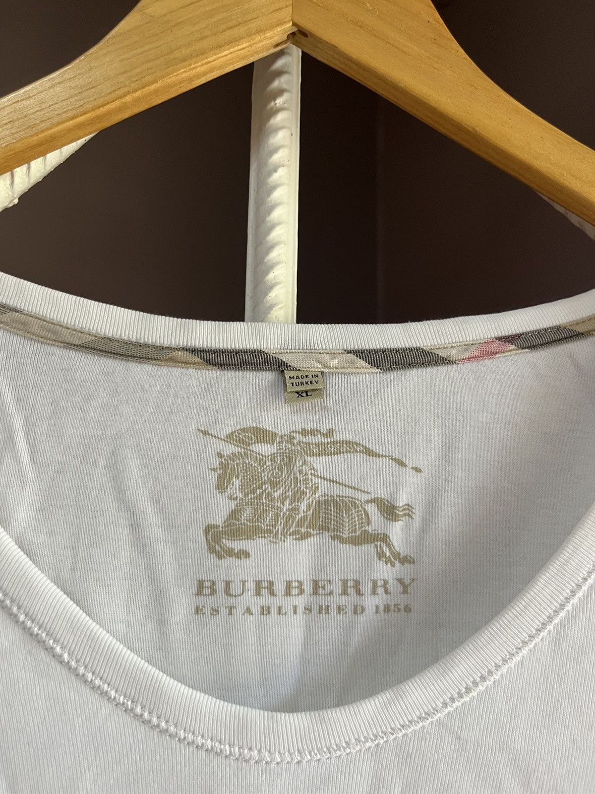 Burberry Vintage Burberry Prorsum White Longsleeve Size XL / US 12-14 / IT 48-50 - 2 Thumbnail