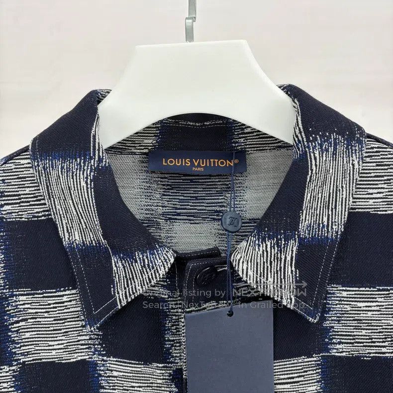Louis Vuitton Louis Vuitton SS24 Mosaic Checker Shirt Size US XXL / EU 58 / 5 - 5 Thumbnail