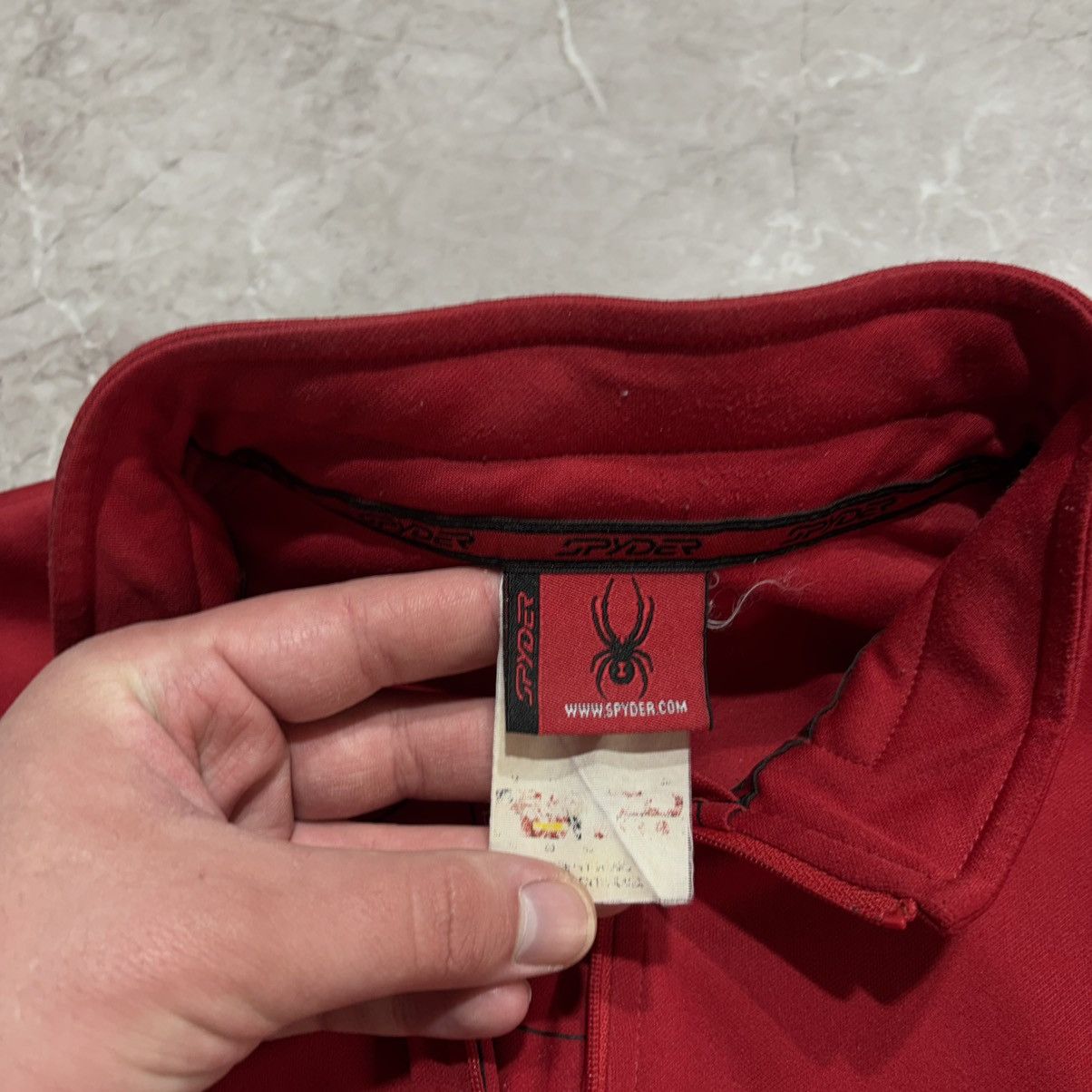 Spyder Crazy Spyder half zip y2k thermal sweatshirt VTG 2000s rare Size US L / EU 52-54 / 3 - 5 Thumbnail