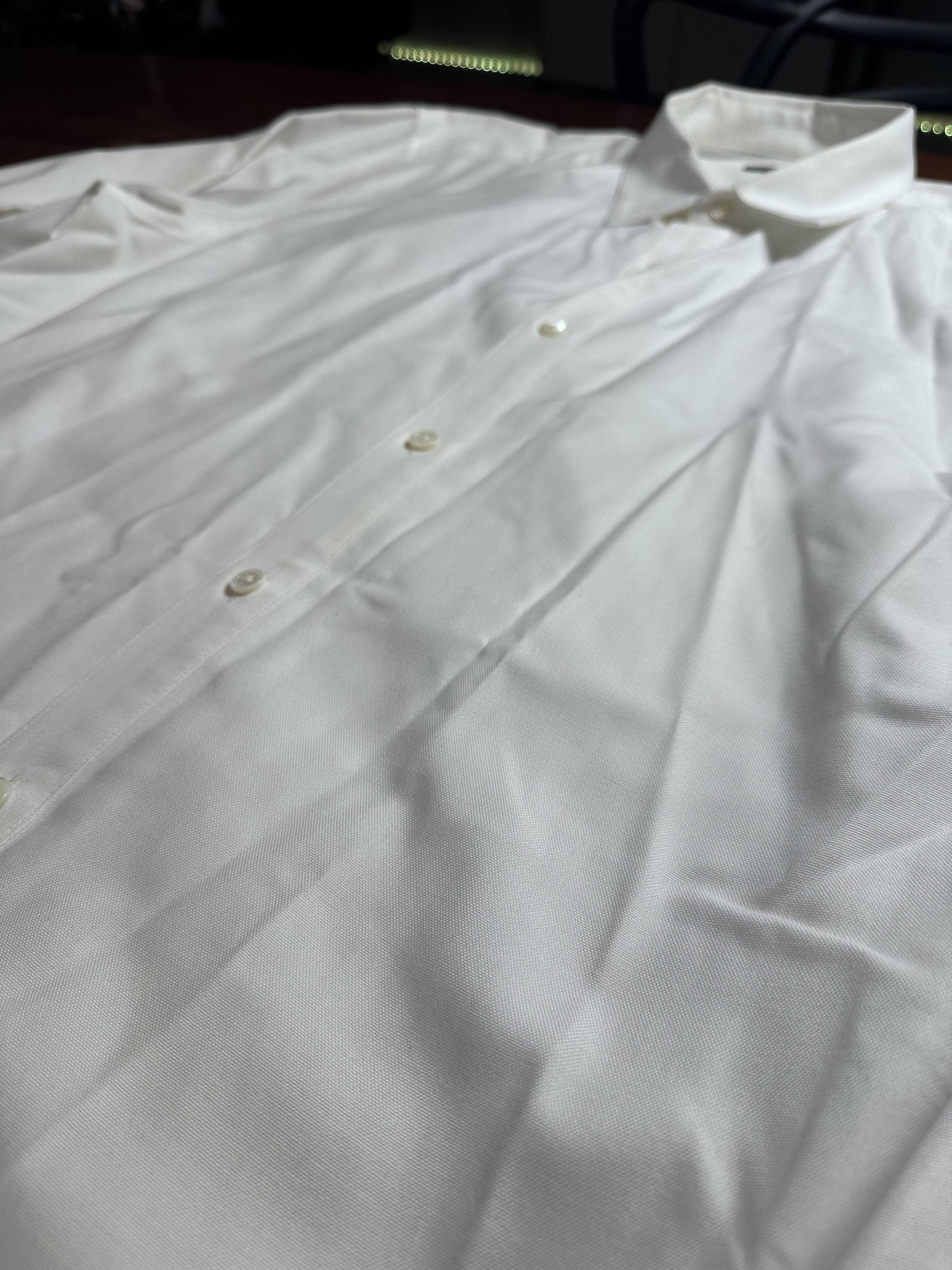 Theory Theory Oxford Slim Dress Shirt - White, Size XL Size US XL / EU 56 / 4 - 2 Thumbnail