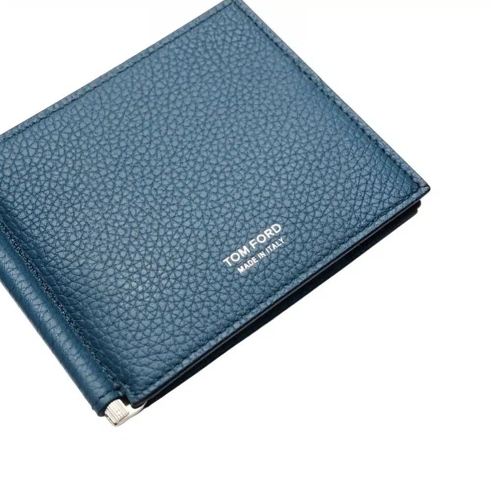 Tom Ford o1loc1c0426 Y0231 Size: OS / Leather Wallet in Blue Size ONE SIZE - 3 Thumbnail