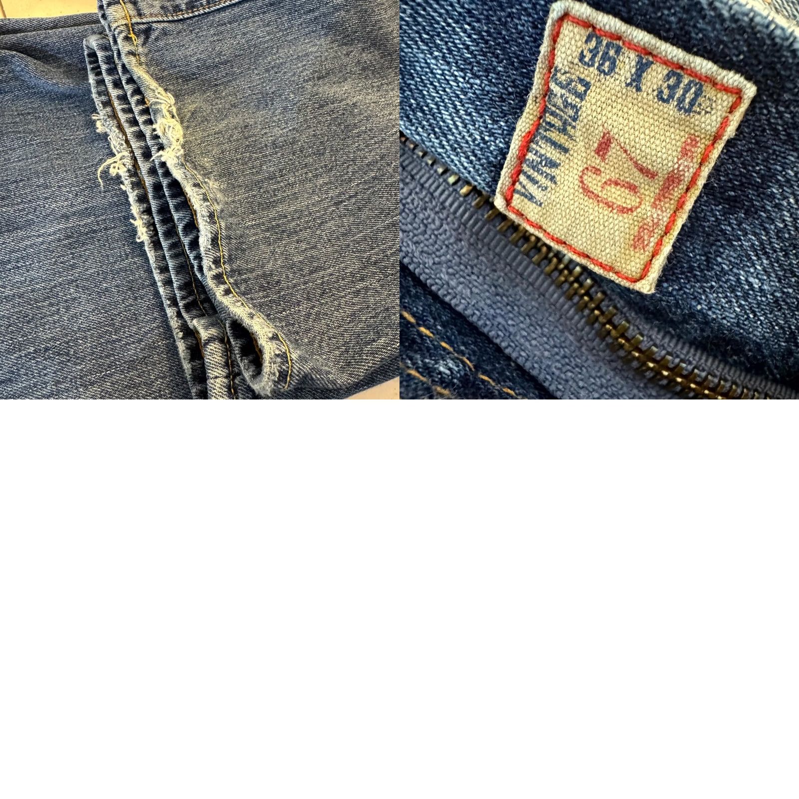 Polo Ralph Lauren Polo Ralph Lauren Jeans Men’s 36 x 30 Blue Denim Vintage Straight Leg Classic Fit Men’s Jeans Size US M / EU 48-50 / 2 - 9 Thumbnail