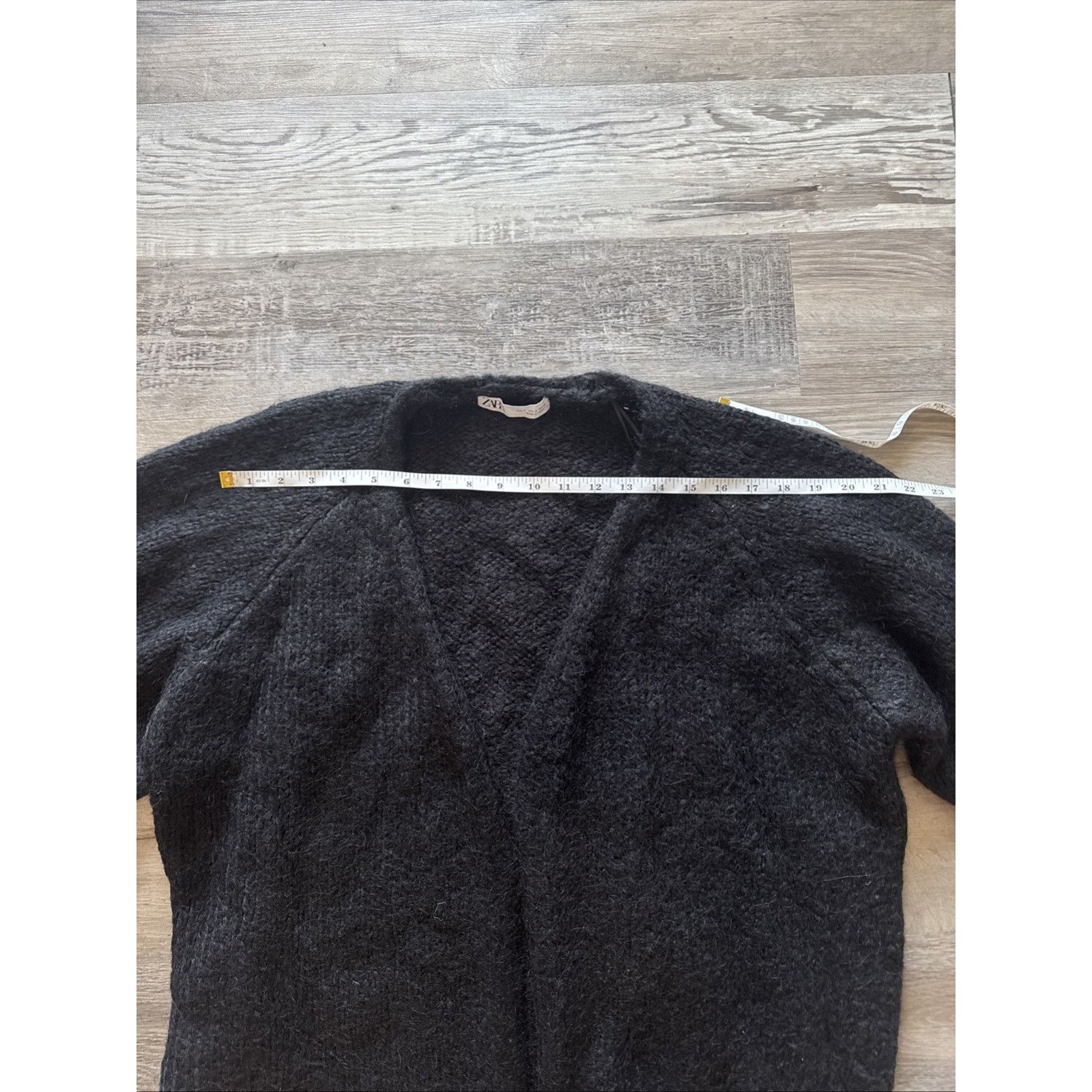 Zara ZARA Woman Knit Cardigan Black Size S Brand New Without Tag Size S / US 4 / IT 40 - 3 Thumbnail