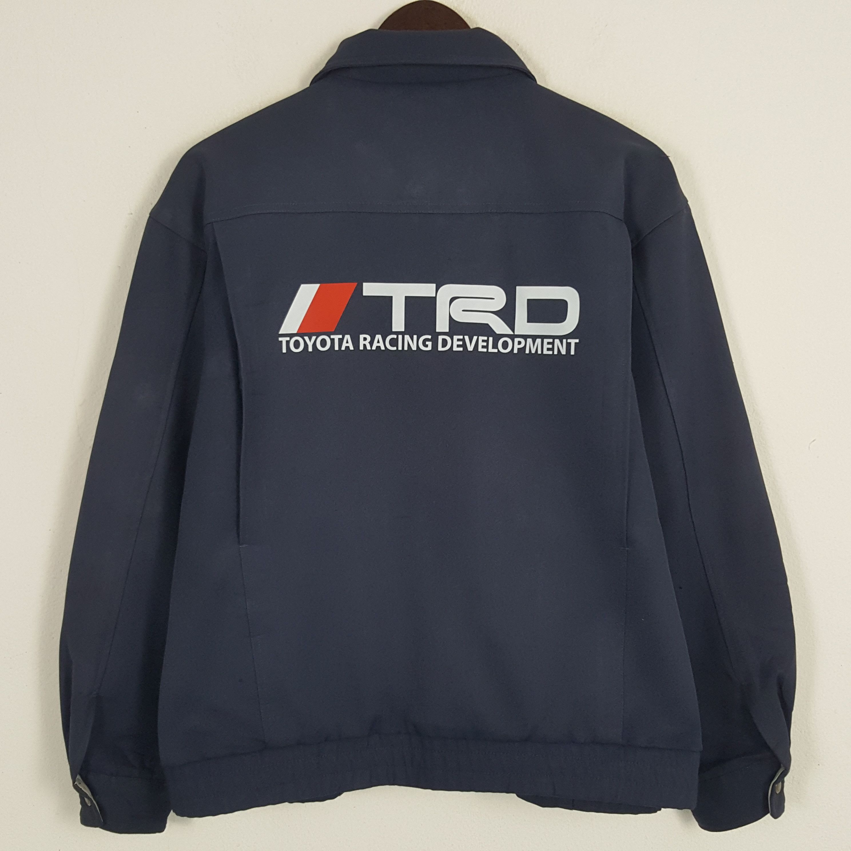 Japanese Brand × Vintage Vintage TRD Toyota Racing Worker Custom Art Winter Jacket Size US M / EU 48-50 / 2 - 1 Thumbnail