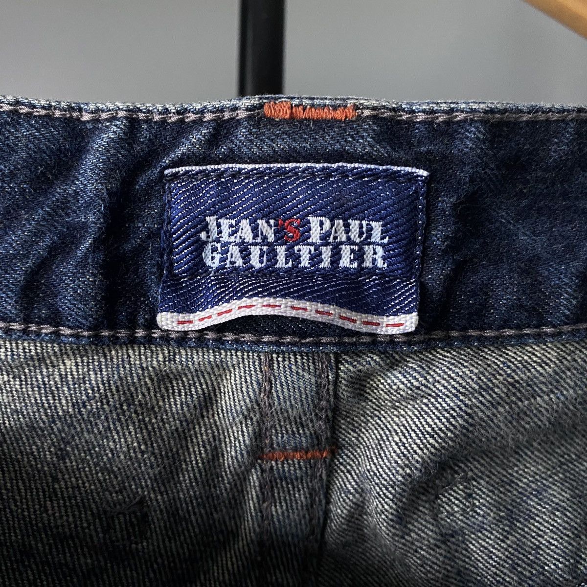 Jean Paul Gaultier Jean’s Paul Gaultier JPG Distressed Denim Metal Logo Archive Size US 36 / EU 52 - 11 Thumbnail