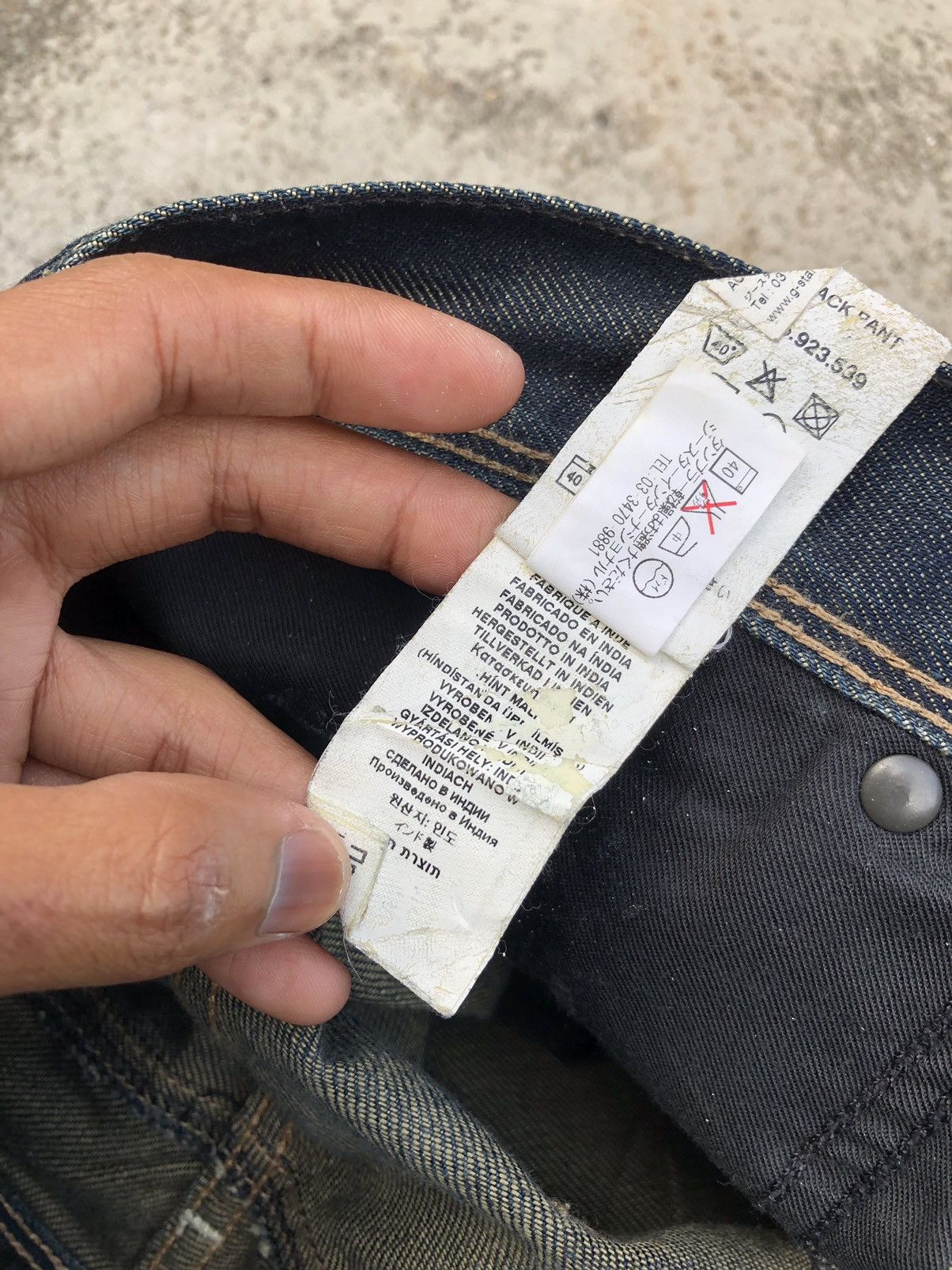 G-Star GSTAR WASHED BLUE DENIM Size US 32 / EU 48 - 5 Thumbnail