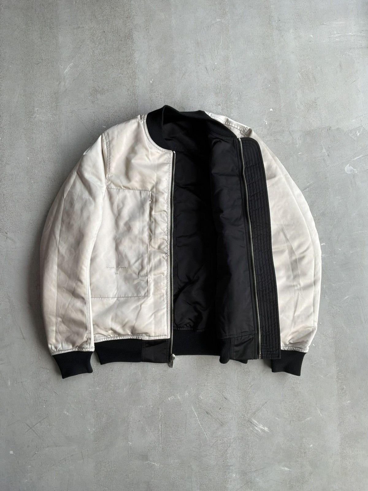 Rick Owens Rick Owens - Mainline Reversible Bomber Jacket Size US L / EU 52-54 / 3 - 3 Thumbnail